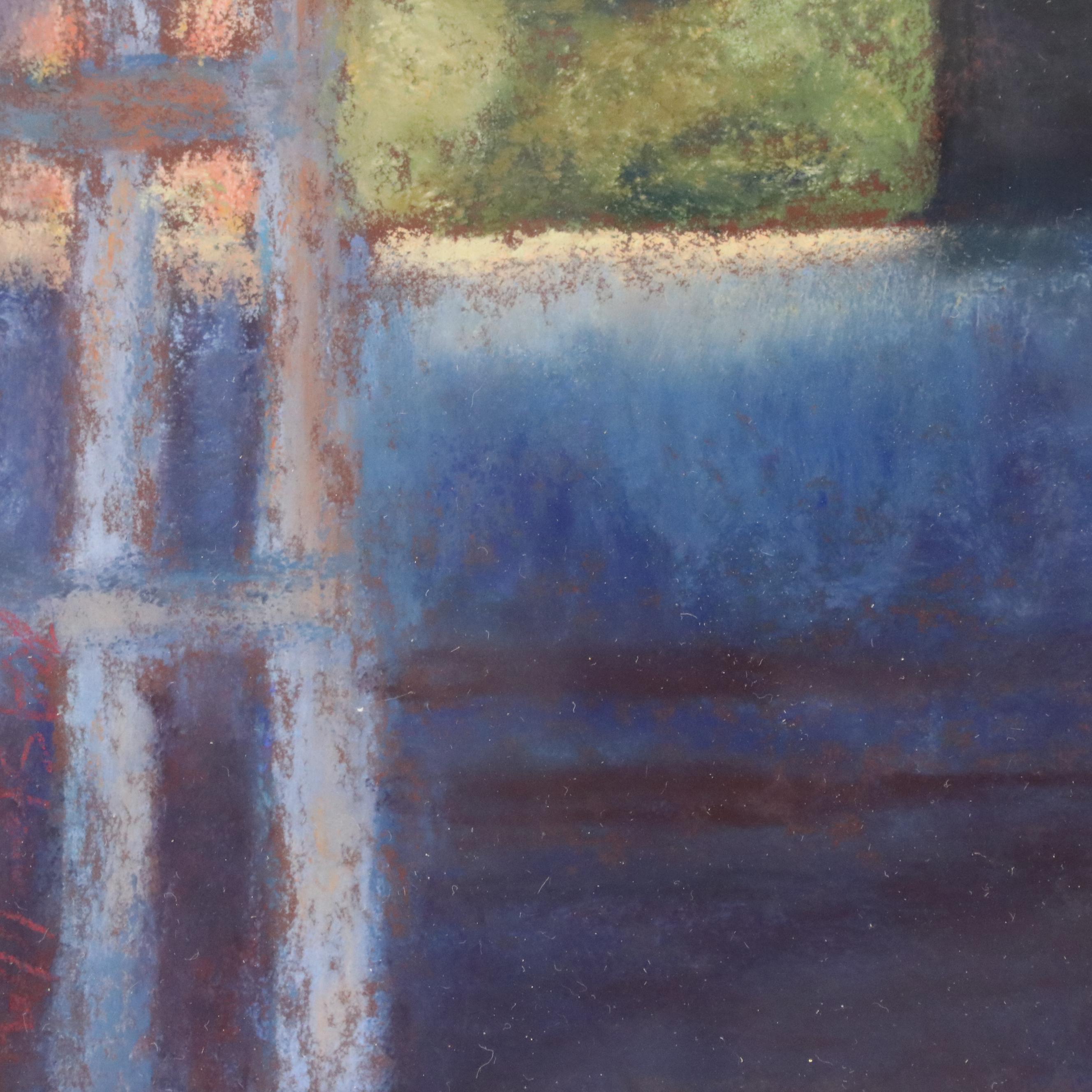 Abstract Chalk Pastel Drawing