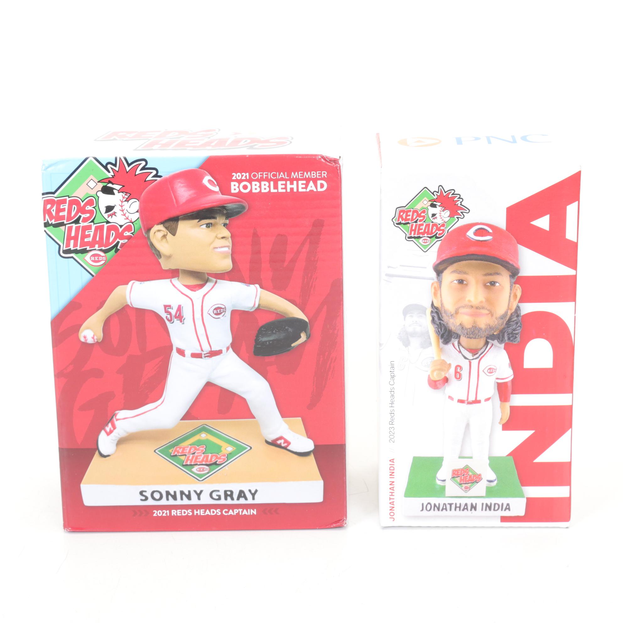 Cincinnati Reds Memorabilia with VottO's Cereal Box, Bobbleheads and More