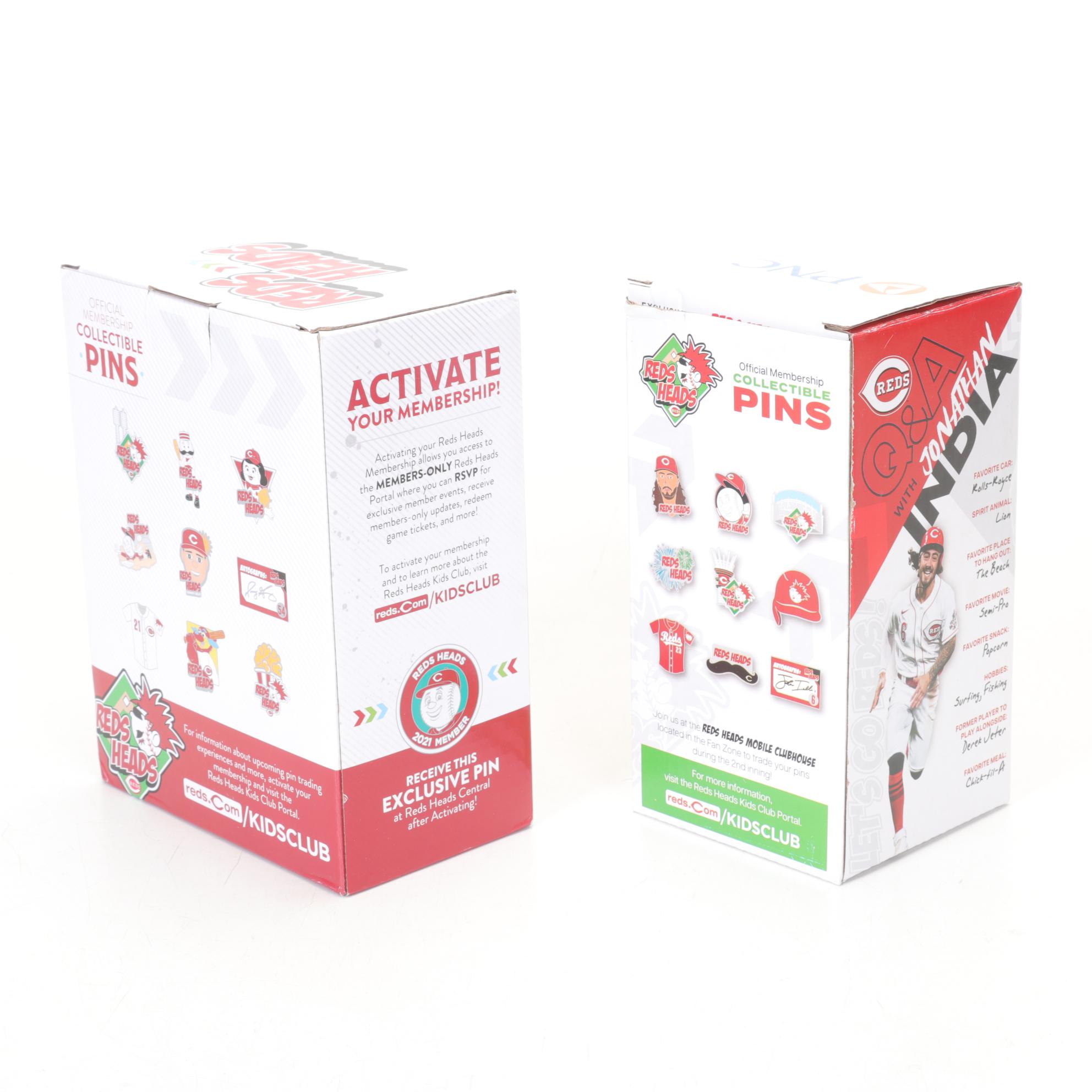 Cincinnati Reds Memorabilia with VottO's Cereal Box, Bobbleheads and More