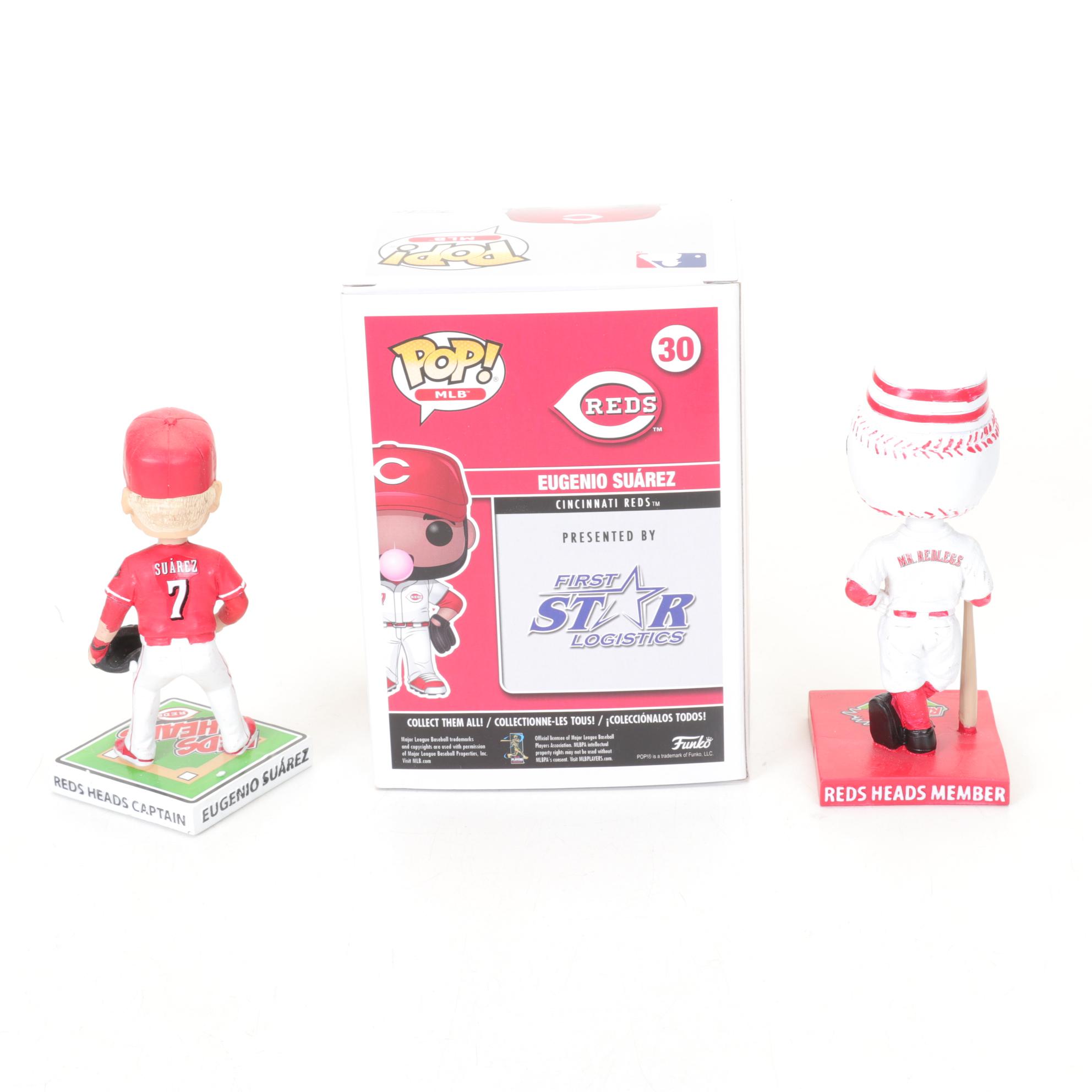 Cincinnati Reds Memorabilia with VottO's Cereal Box, Bobbleheads and More
