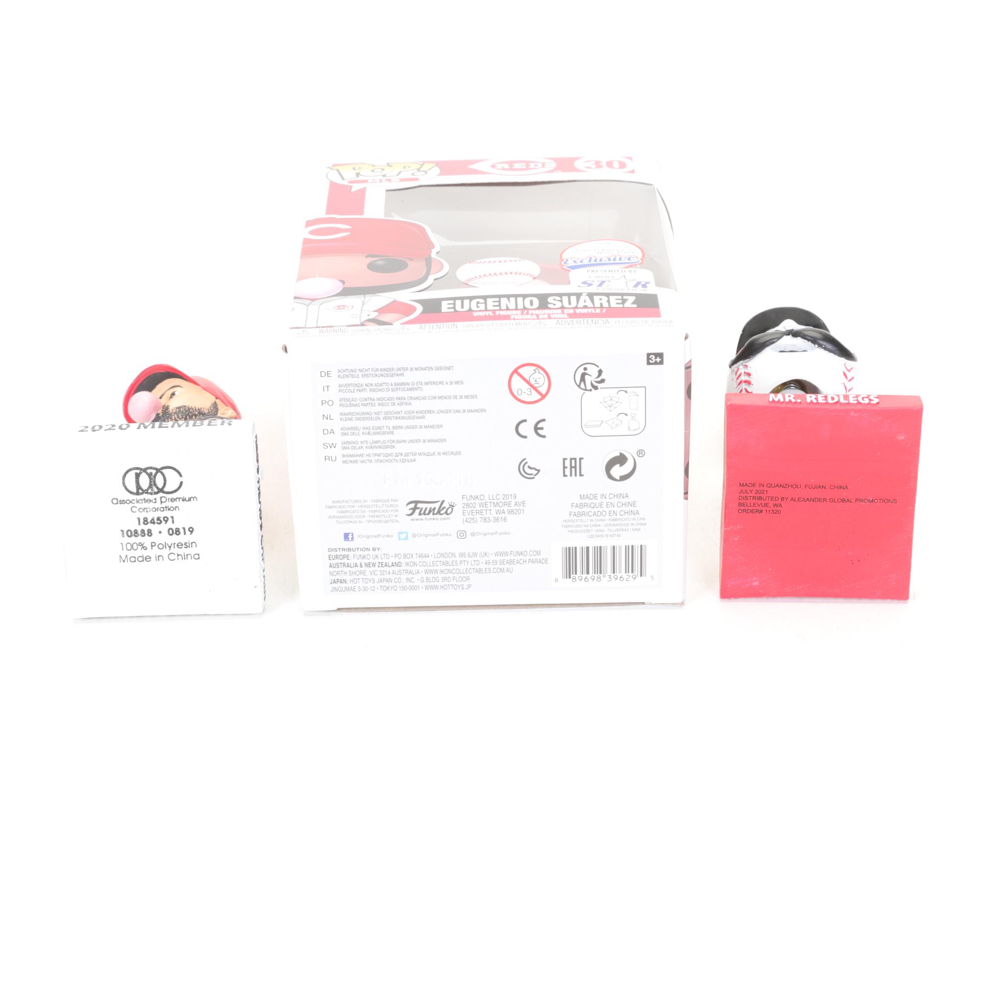 Cincinnati Reds Memorabilia with VottO's Cereal Box, Bobbleheads and More