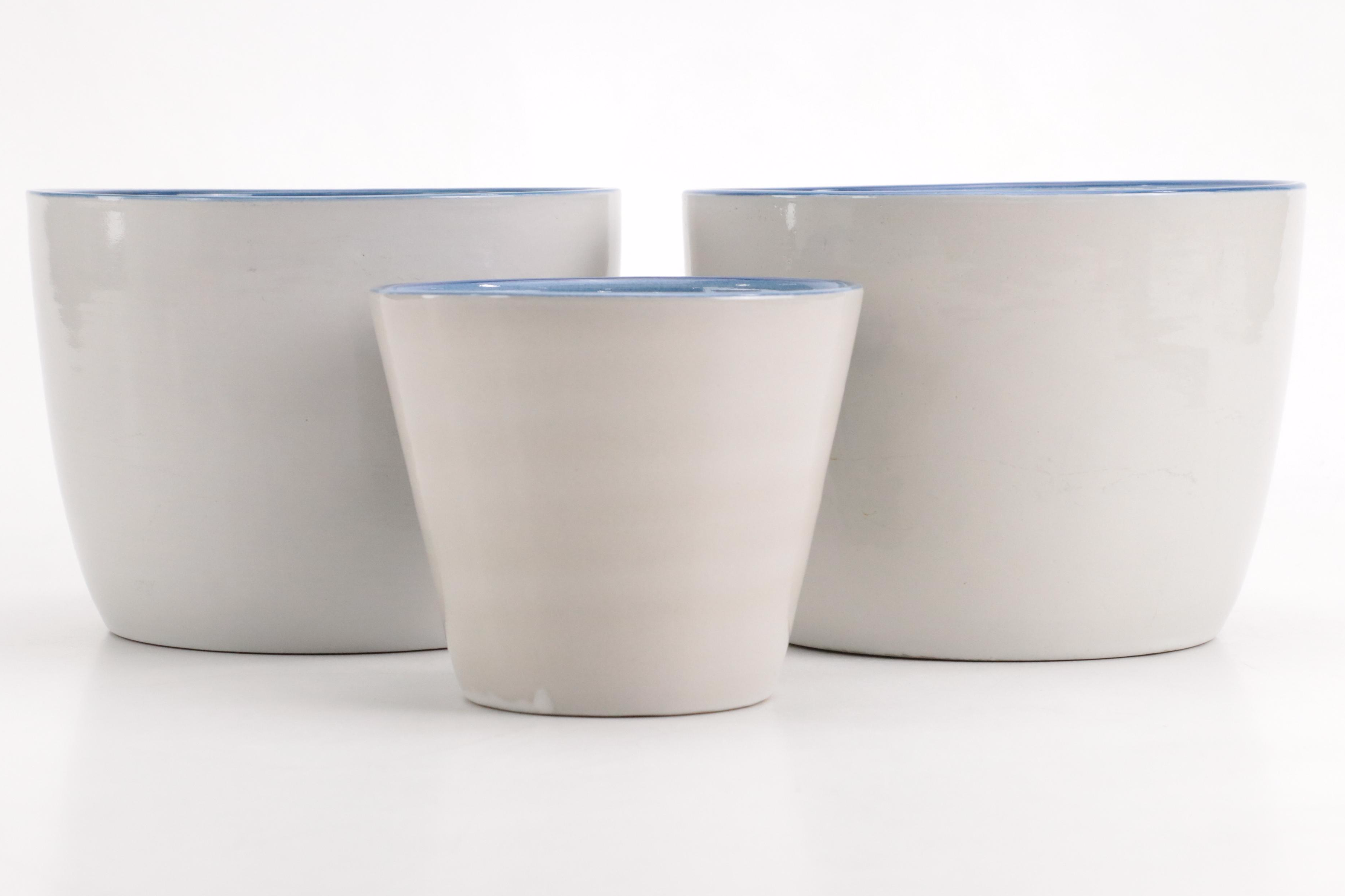 M.A. Hadley Stoneware Planters and Table Accessories