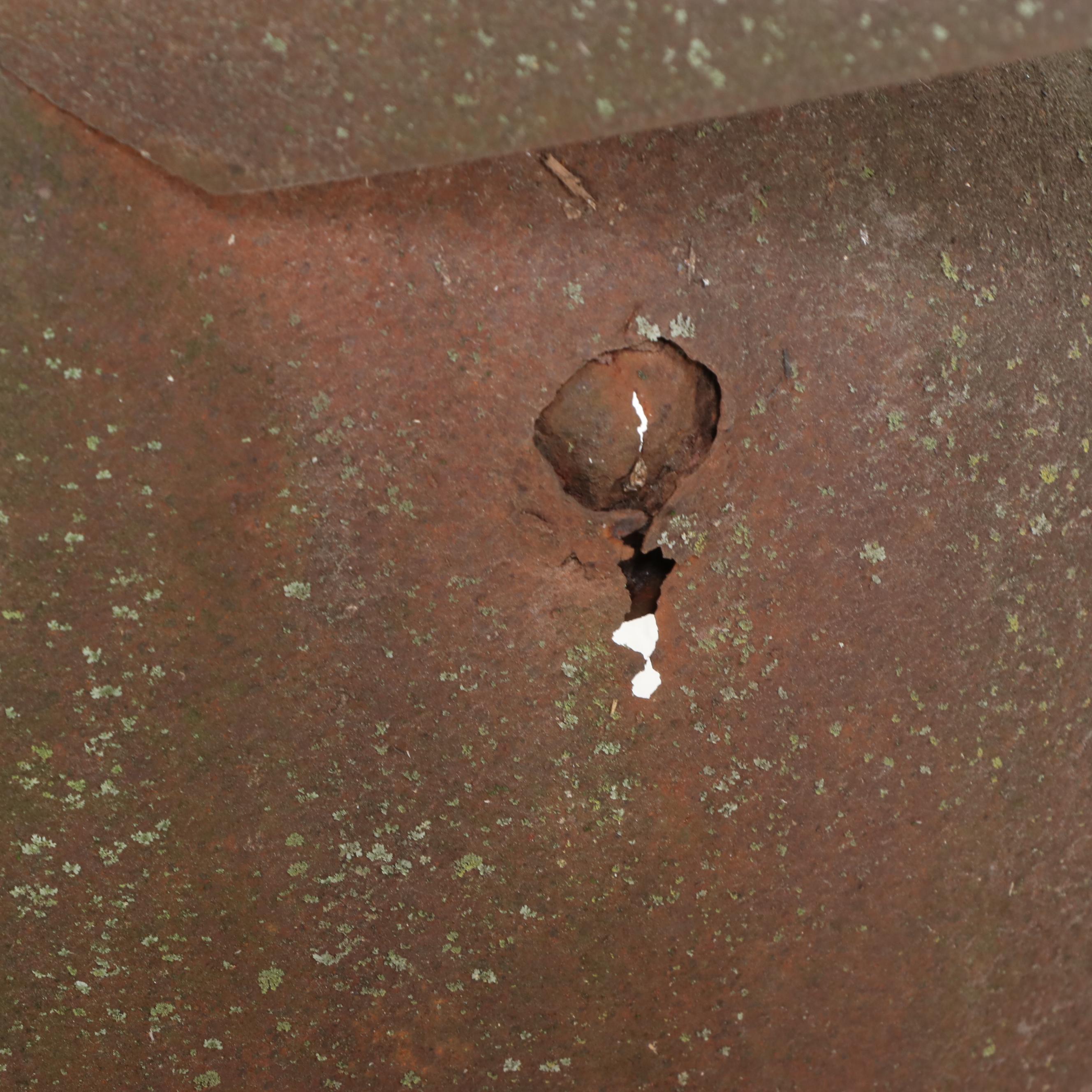 Metal Pig Garden Sculpture