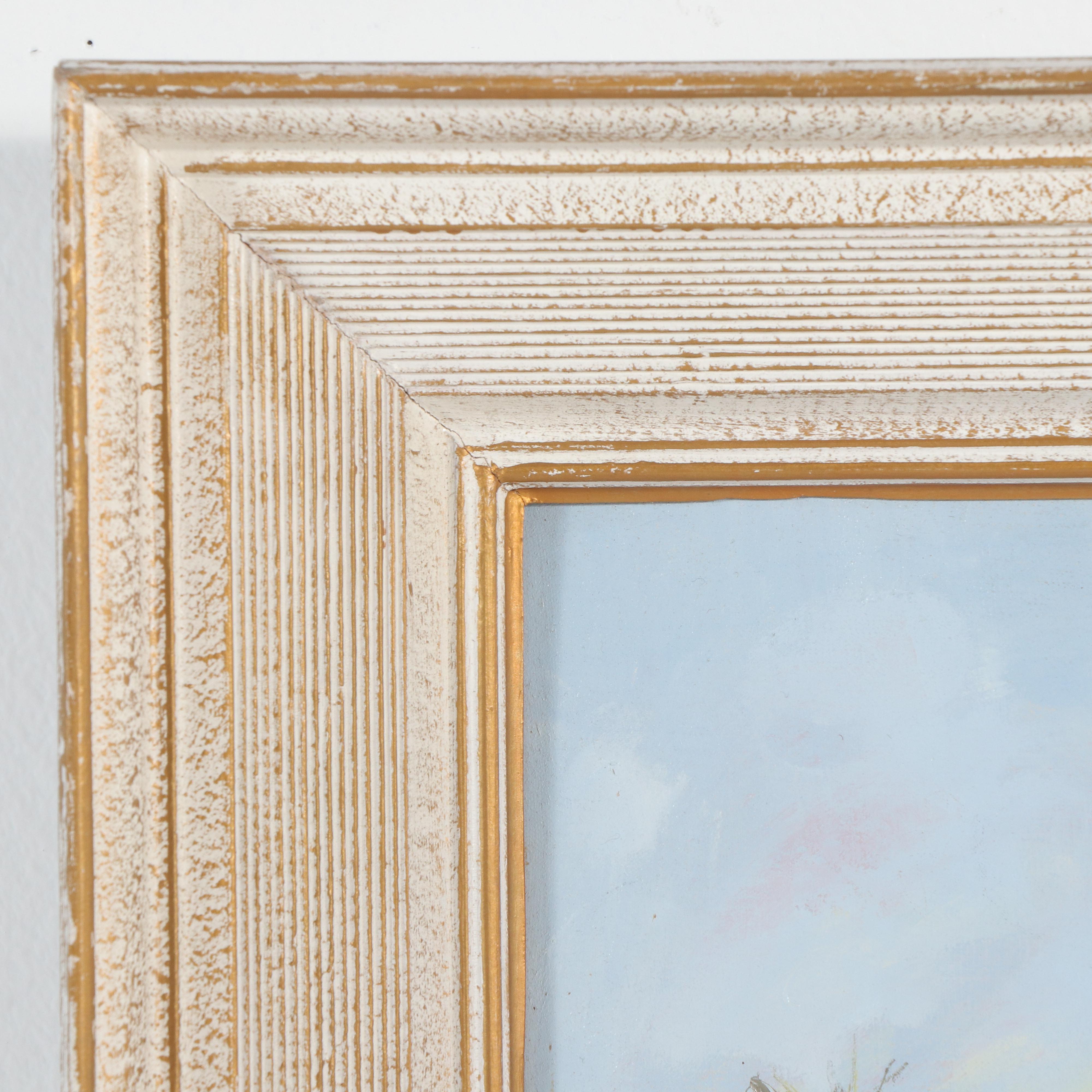 Makuend Oil Painting of Coastal Village