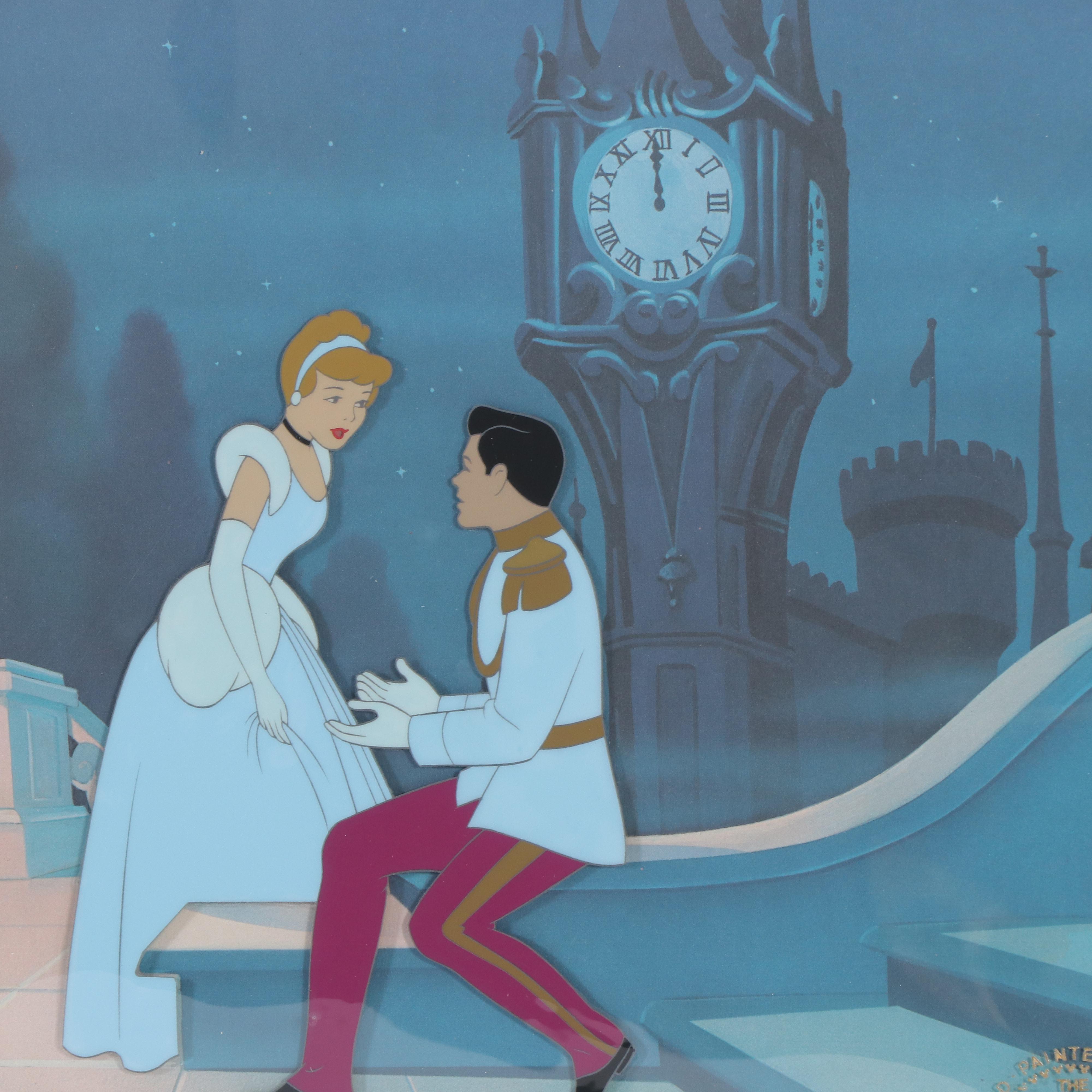 Disney "Cinderella" Hand-Painted Animation Cel, 1987