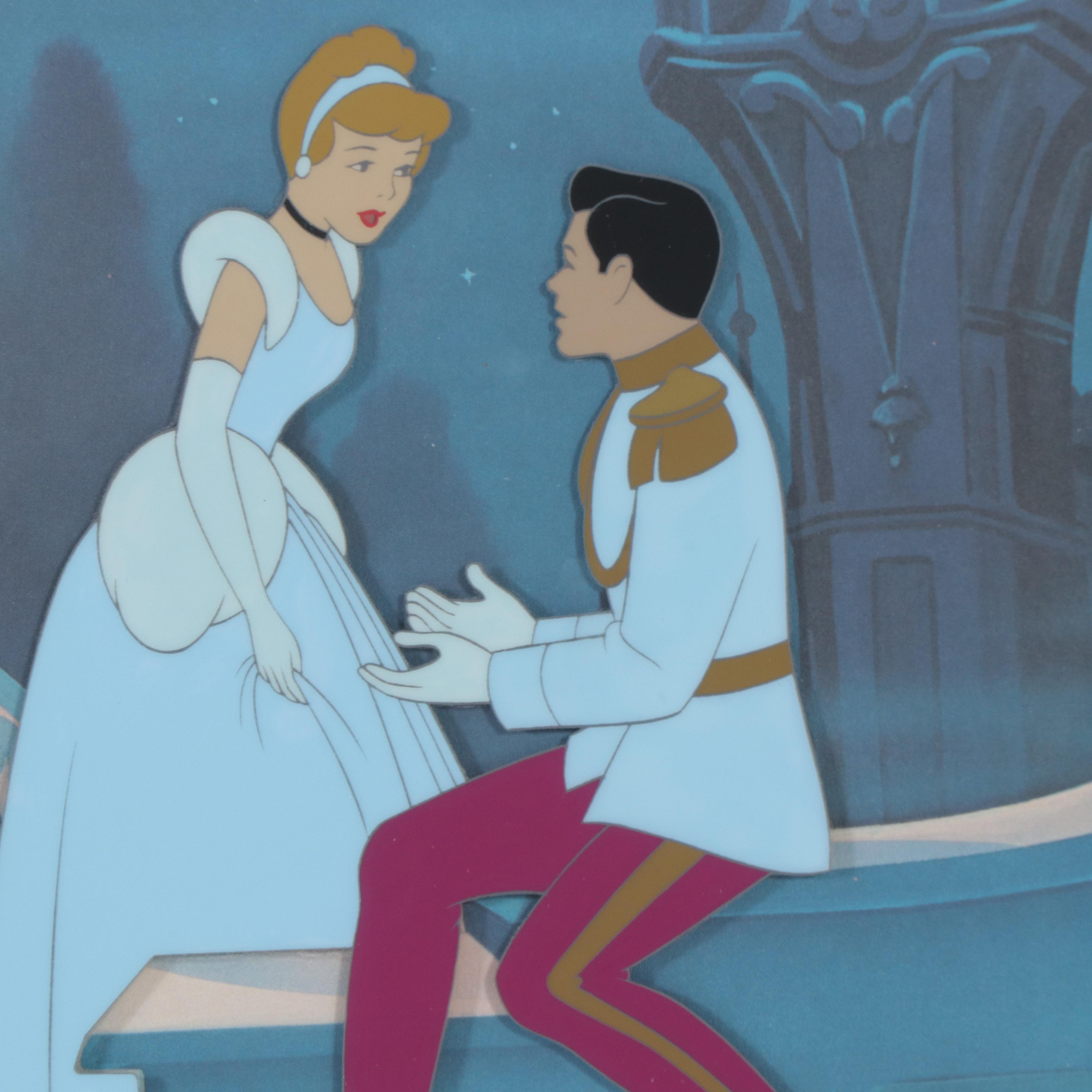 Disney "Cinderella" Hand-Painted Animation Cel, 1987