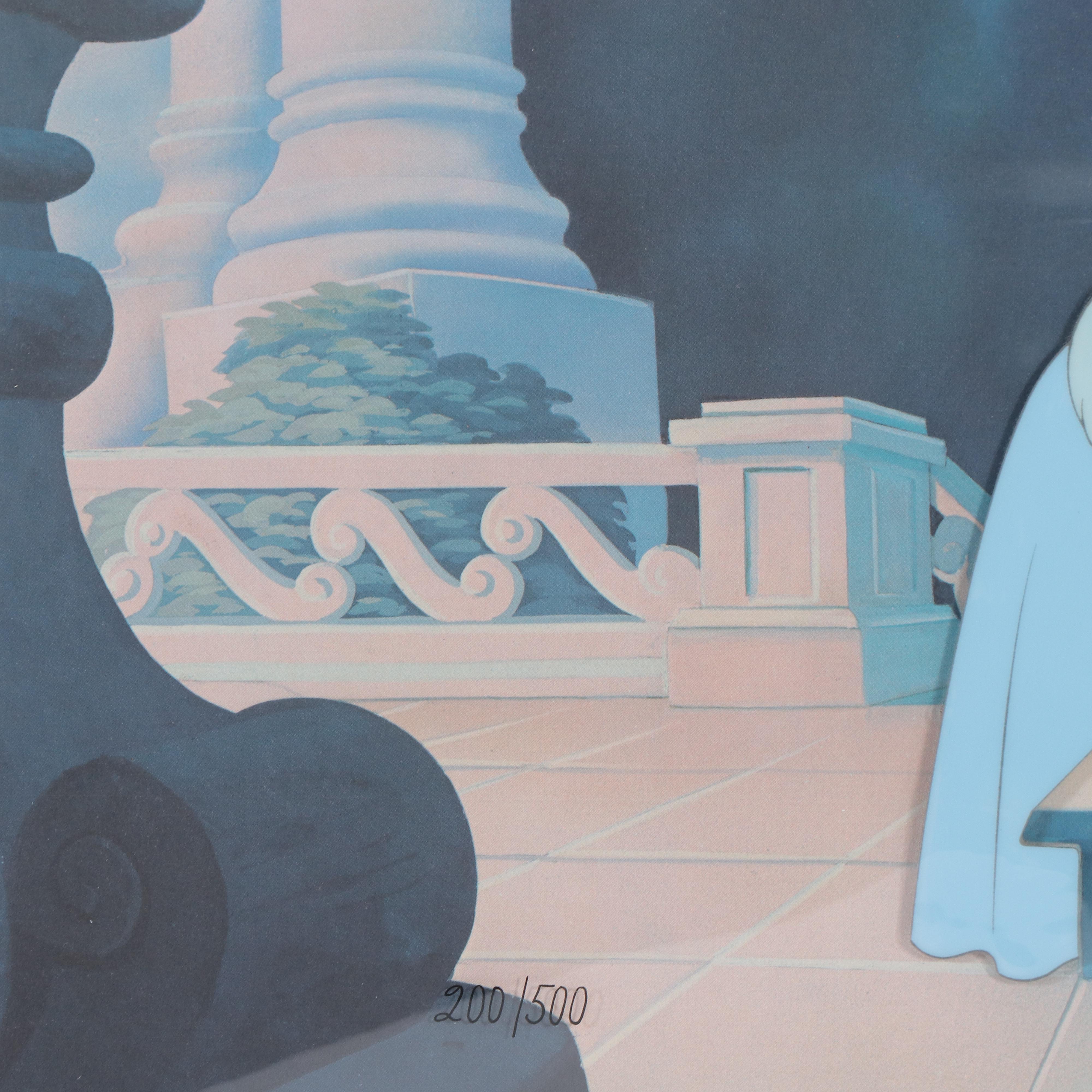 Disney "Cinderella" Hand-Painted Animation Cel, 1987