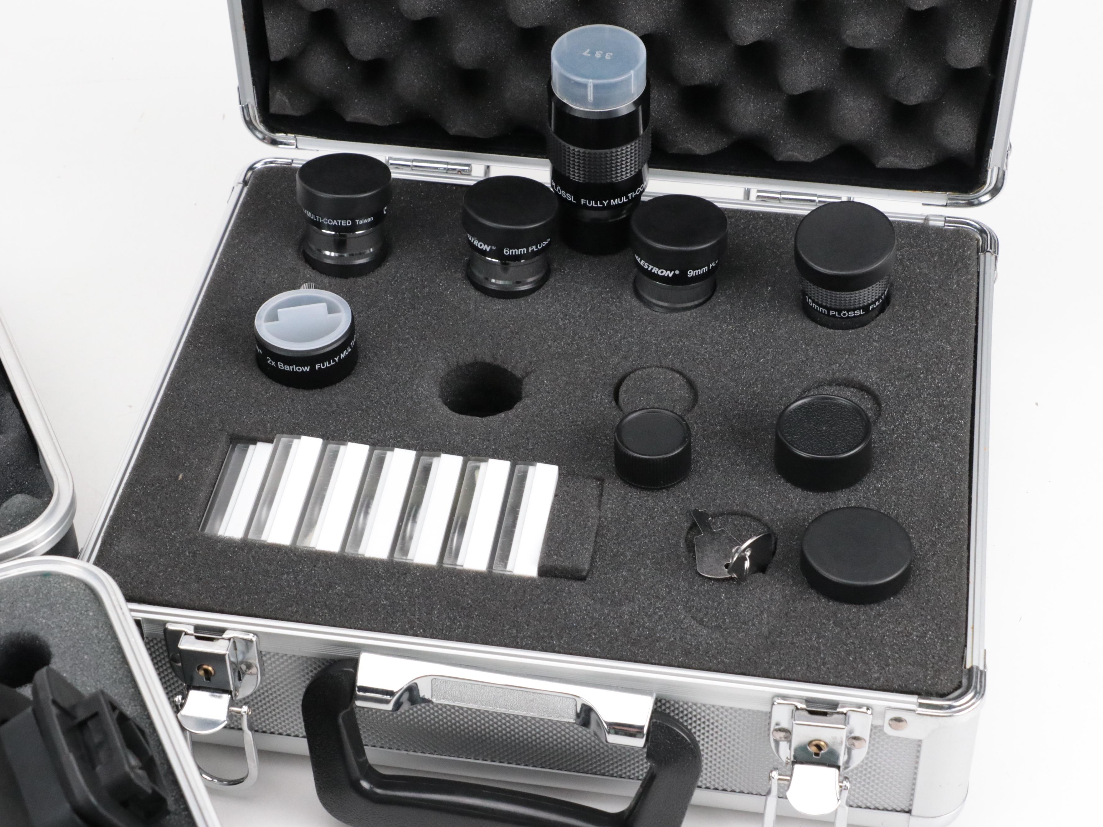 Celestron C90 Spotting Scope with Cases, Metal Tripod and More Accessories