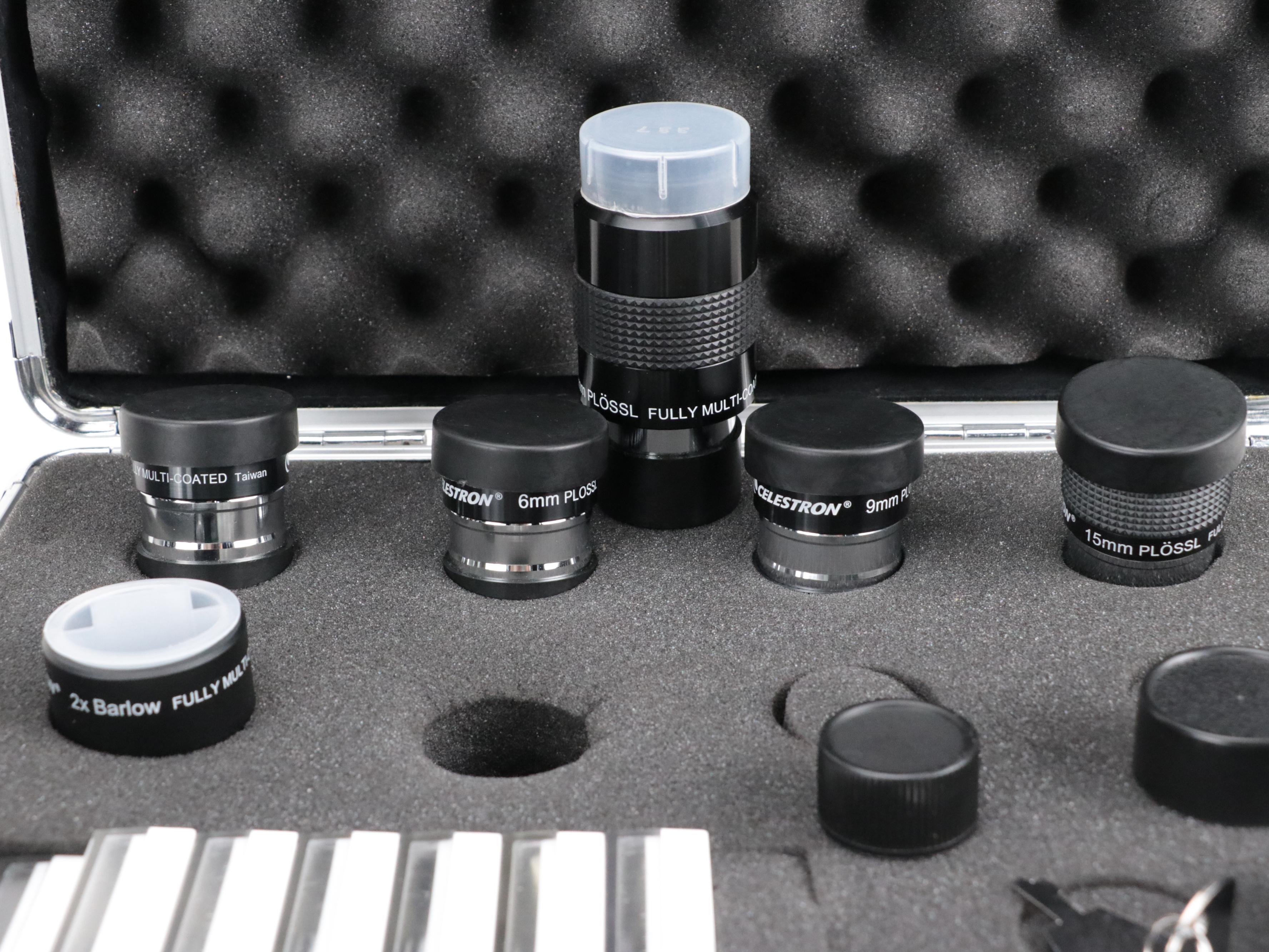 Celestron C90 Spotting Scope with Cases, Metal Tripod and More Accessories