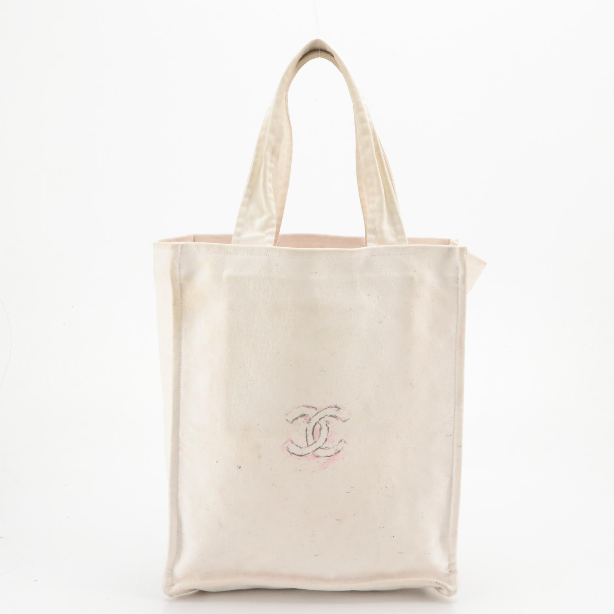 Chanel Miami Cruise 2008-2009 Canvas Tote Bag