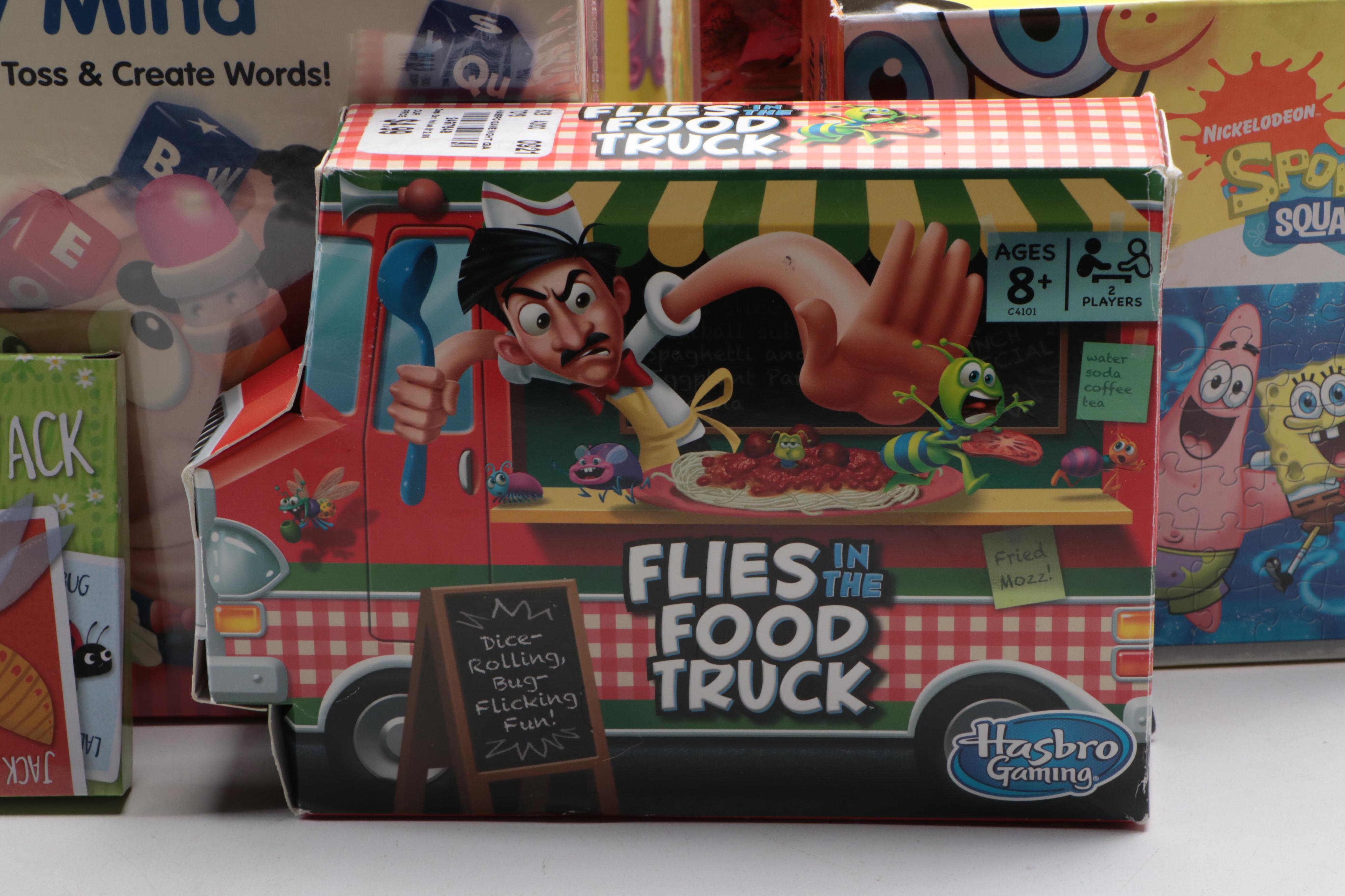 Children's Board and Card Games Incl. "Frozen II" Surprise Slides, Play-Doh