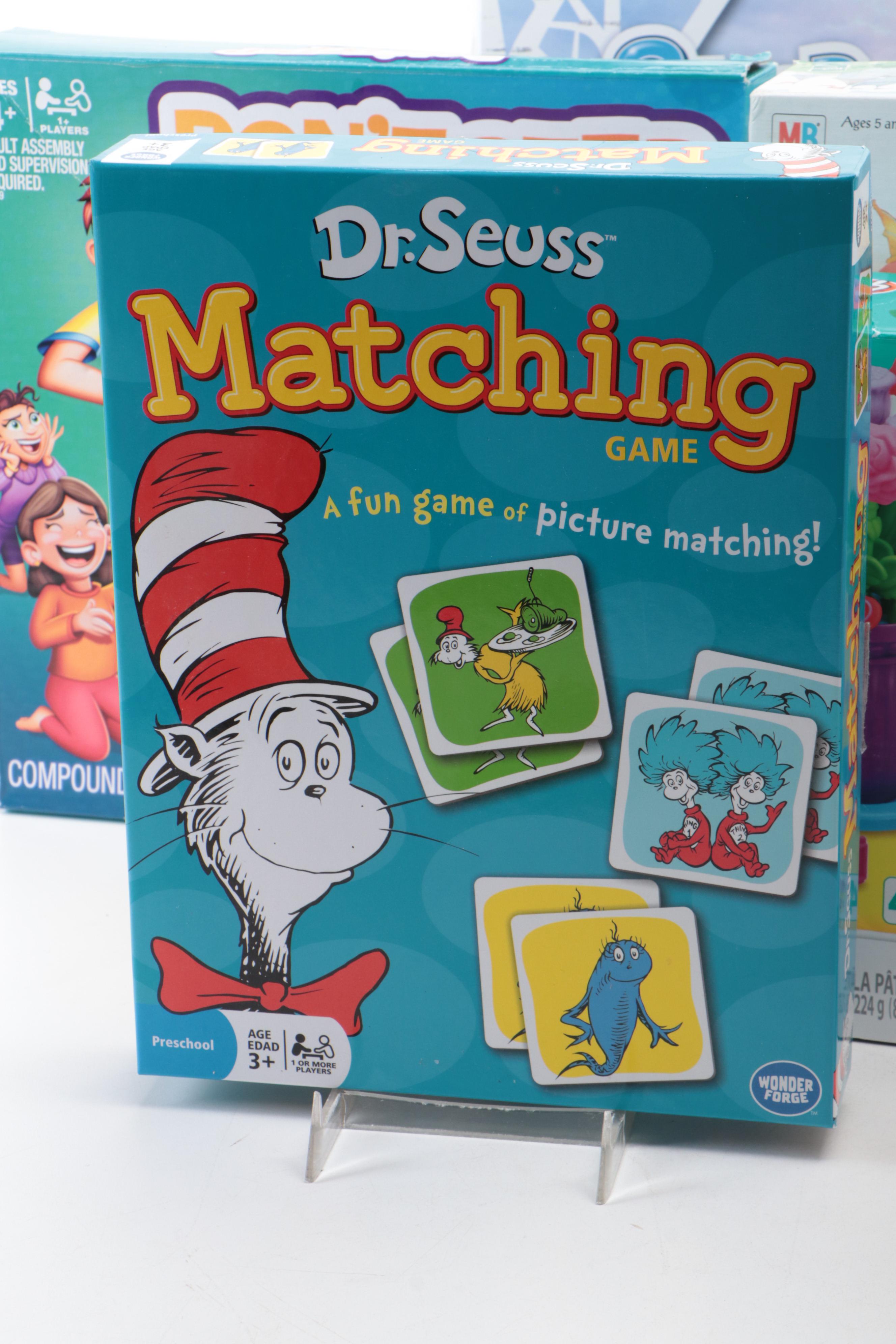 Children's Board and Card Games Incl. "Frozen II" Surprise Slides, Play-Doh