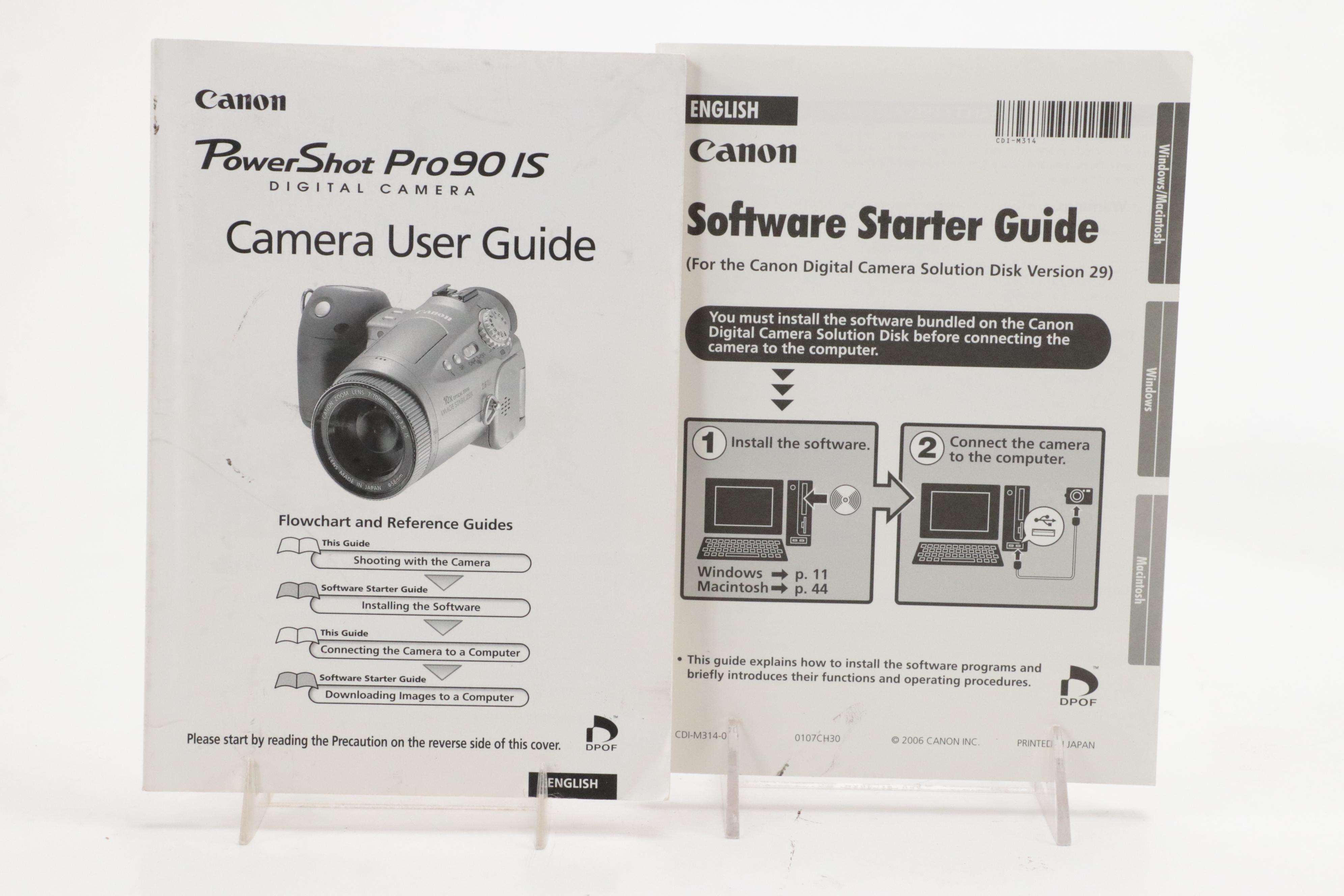 Canon PowerShot Pro90 IS, SD800 IS, SX200 IS Cameras with More