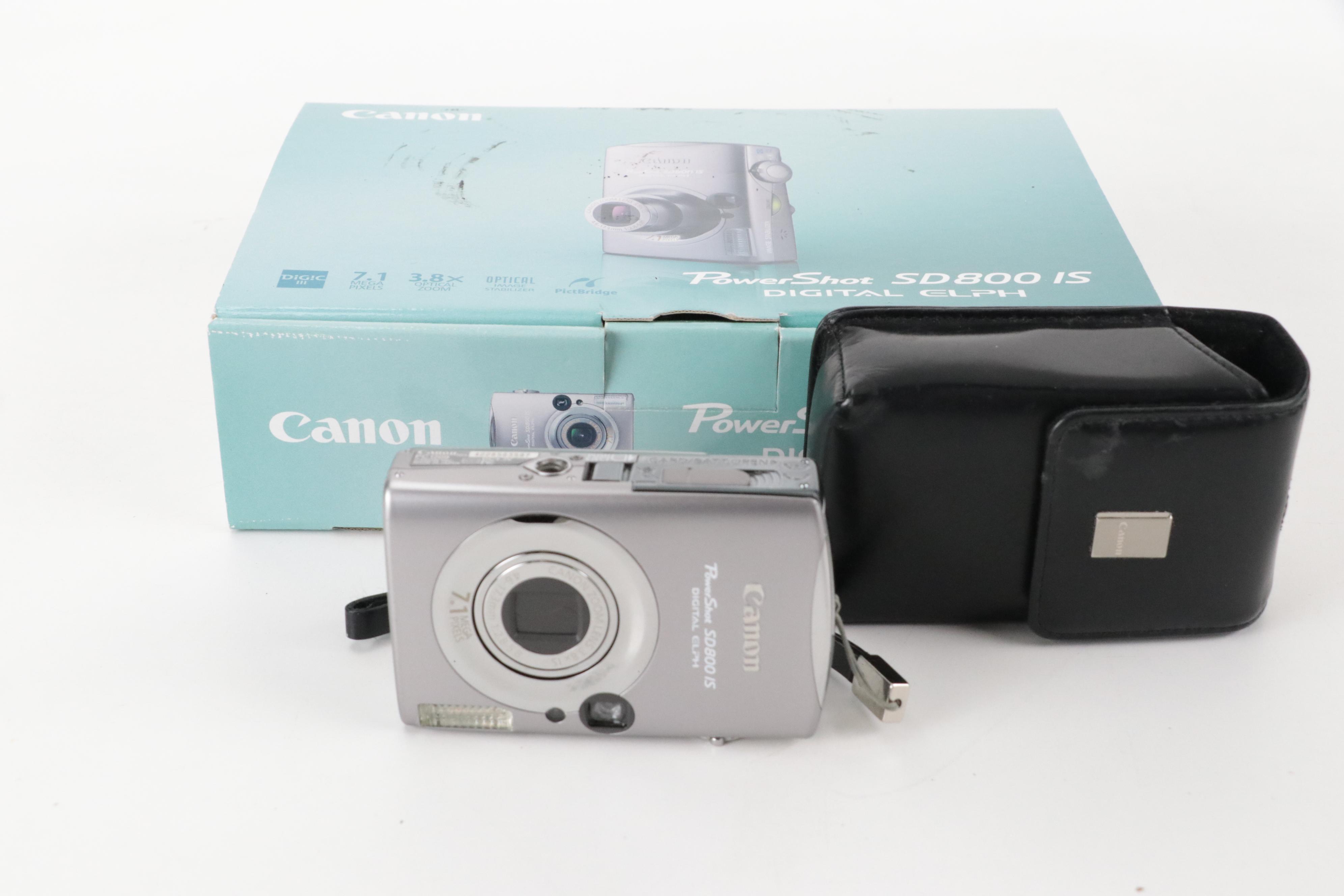 Canon PowerShot Pro90 IS, SD800 IS, SX200 IS Cameras with More