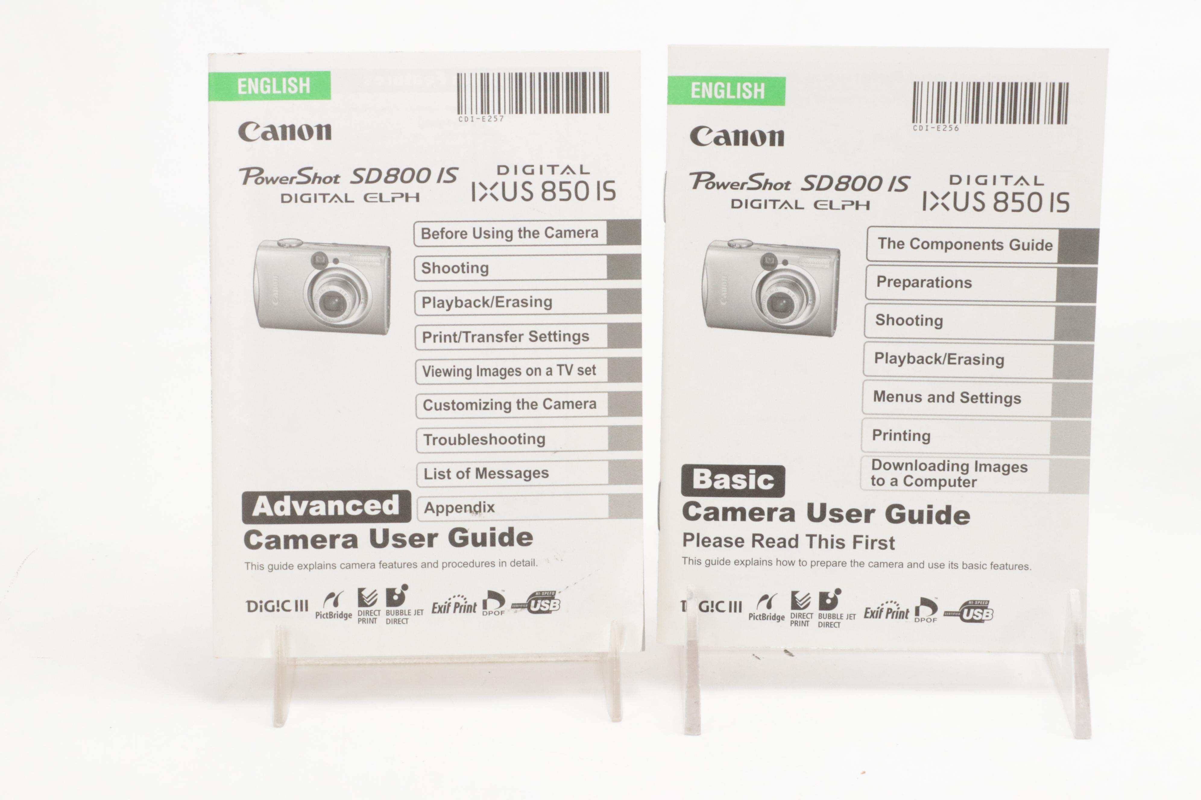 Canon PowerShot Pro90 IS, SD800 IS, SX200 IS Cameras with More