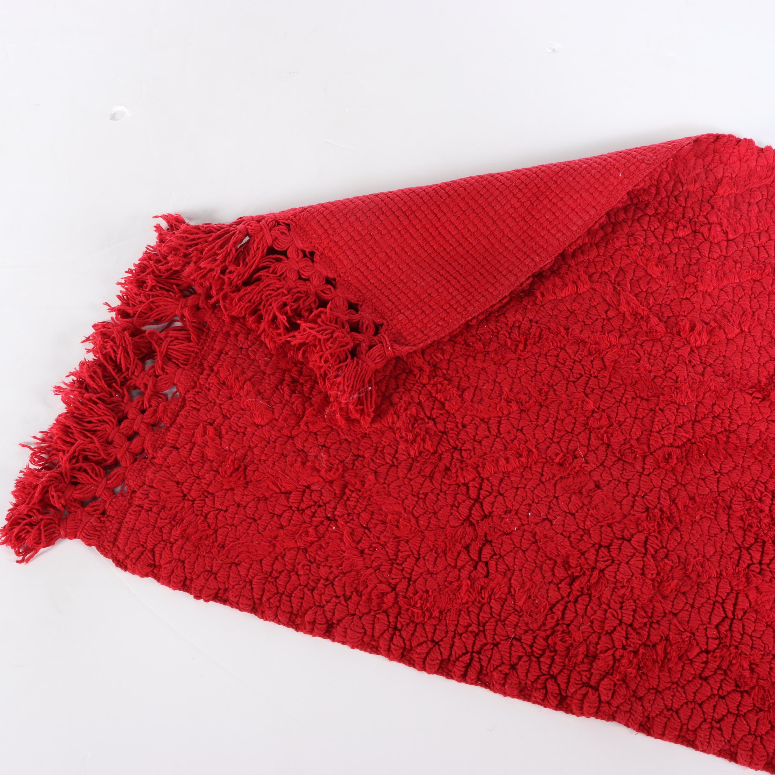 Child-Sized Wood Rocking Chair, Accent Rug, Snowmen Plushes, and Pop-Up Book