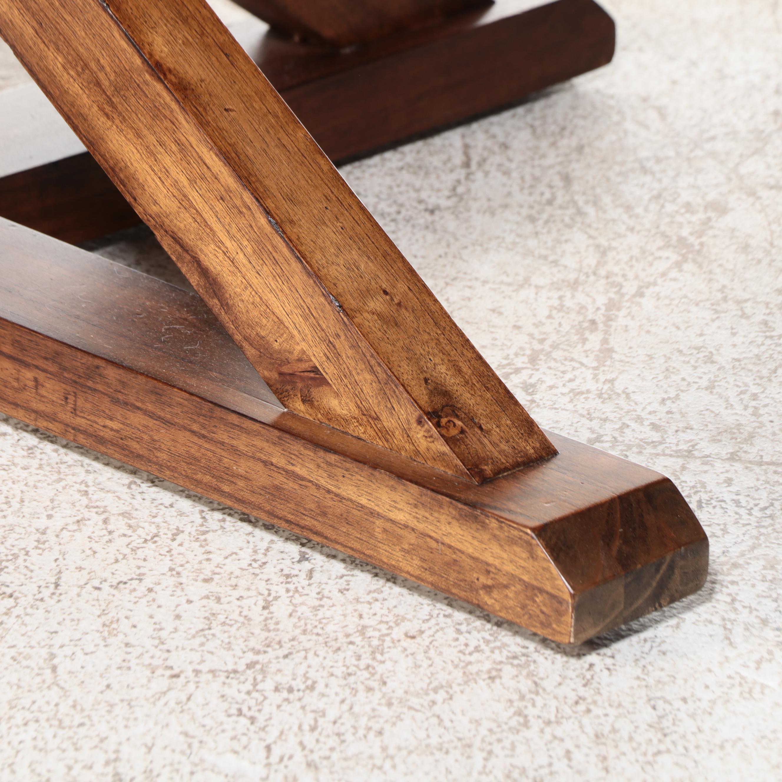 Ethan Allen "Gilcrest" Round Dining Table with Custom Upholstered Dining Chairs