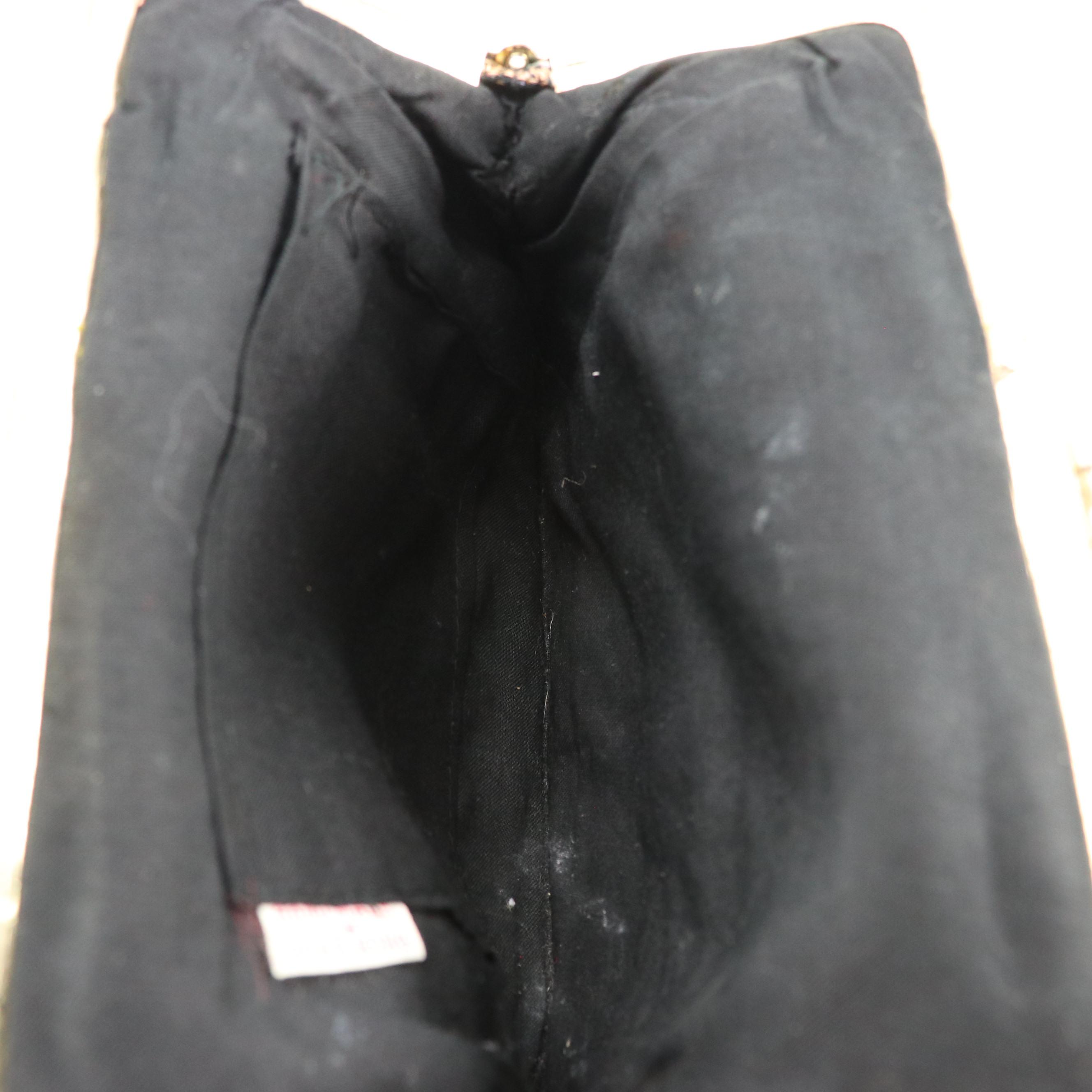 Pappagallo Top Handle Bag, Gate Top Purse, Petit Point, and Velveteen Bags