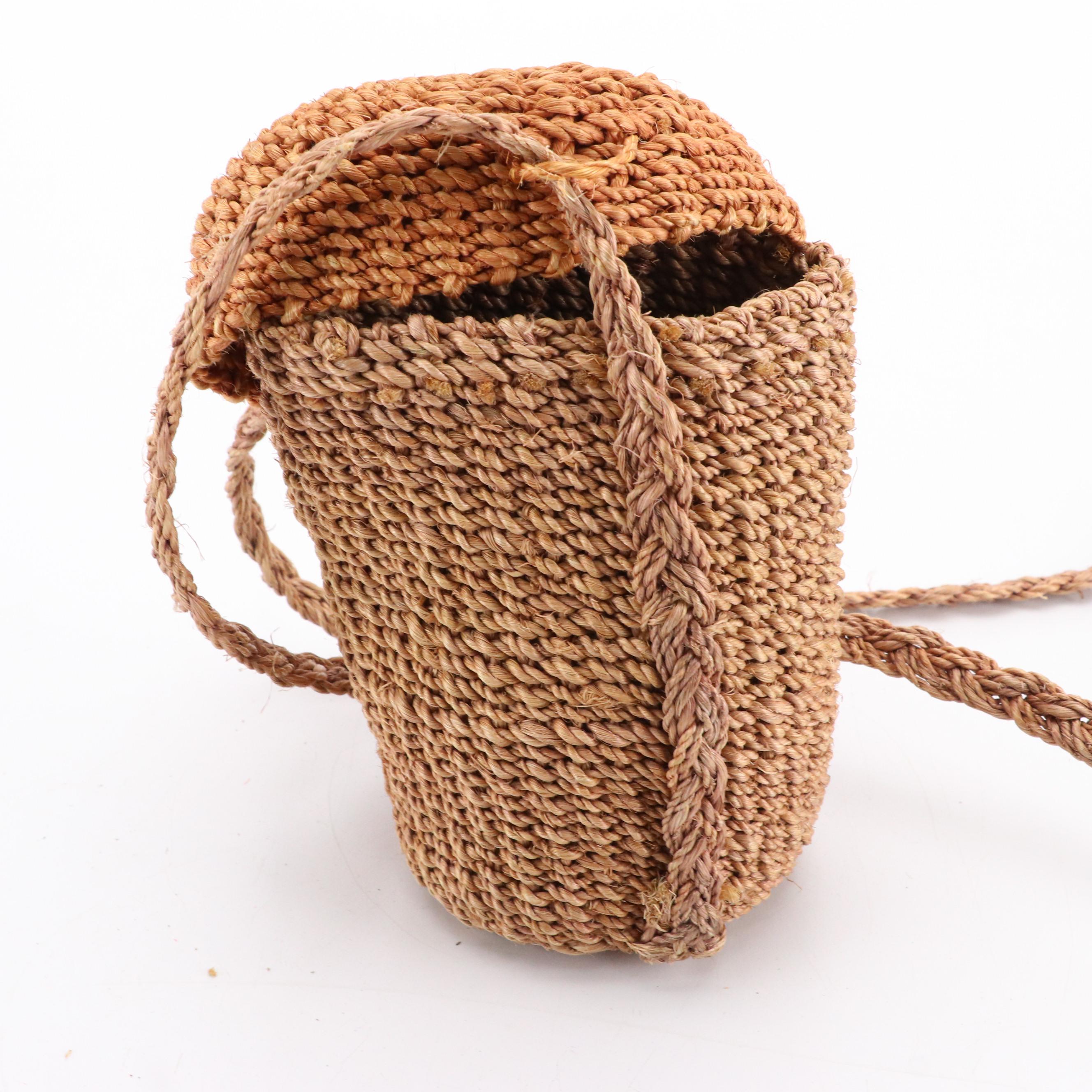 Princess Charming by Atlas and Ritter Wicker Purses with Esprit Woven Fiber Bag