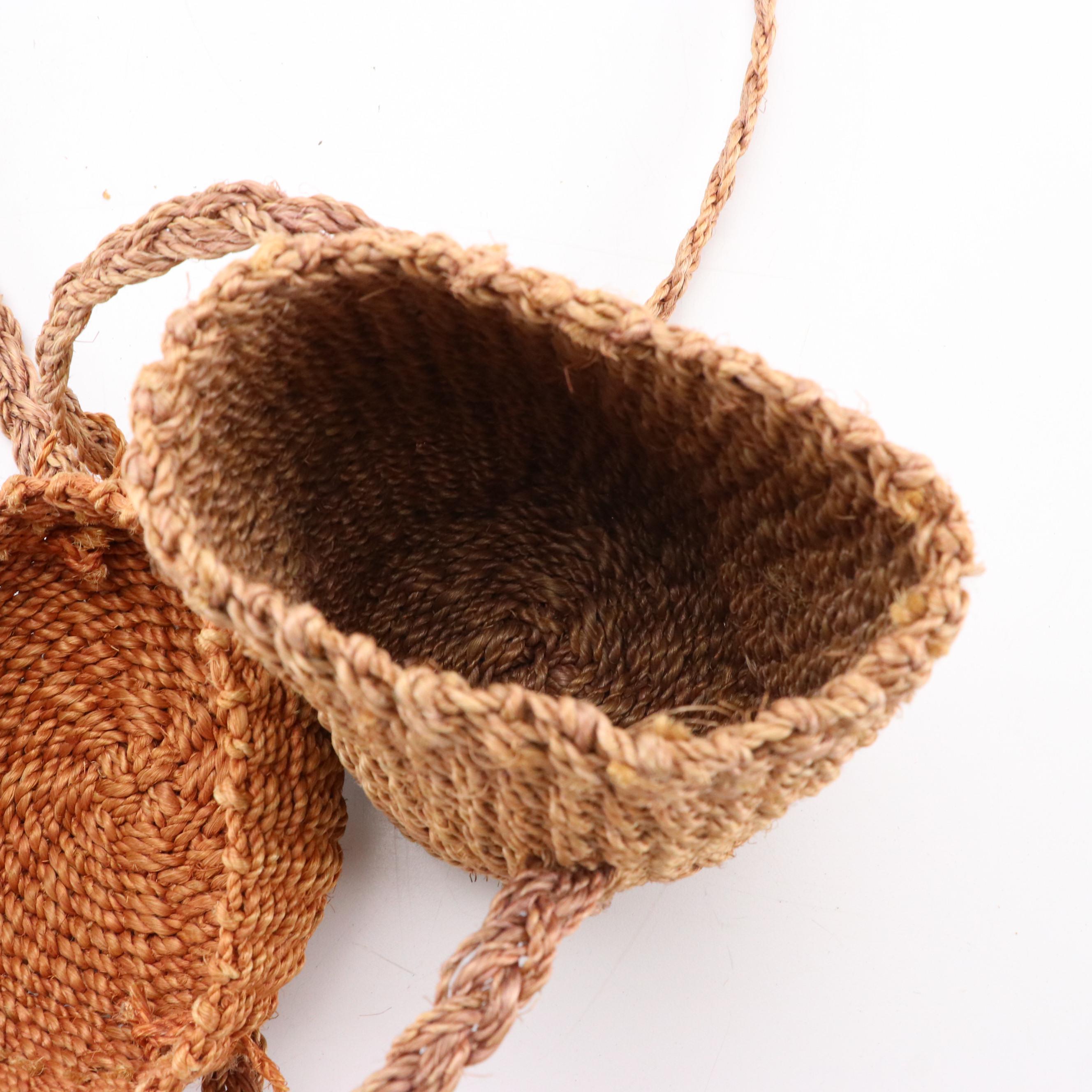 Princess Charming by Atlas and Ritter Wicker Purses with Esprit Woven Fiber Bag