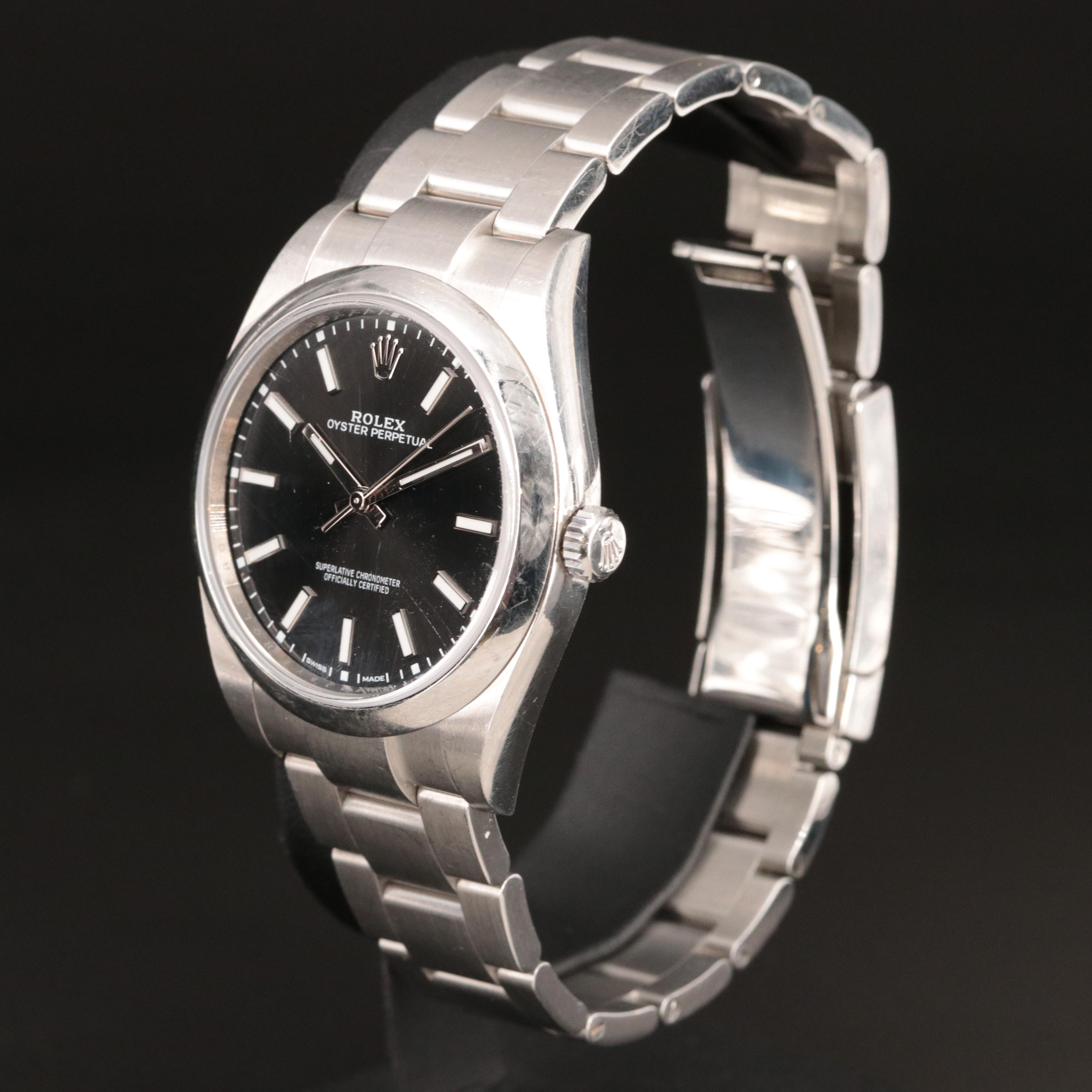 Rolex Oyster Perpetual 39mm Watch