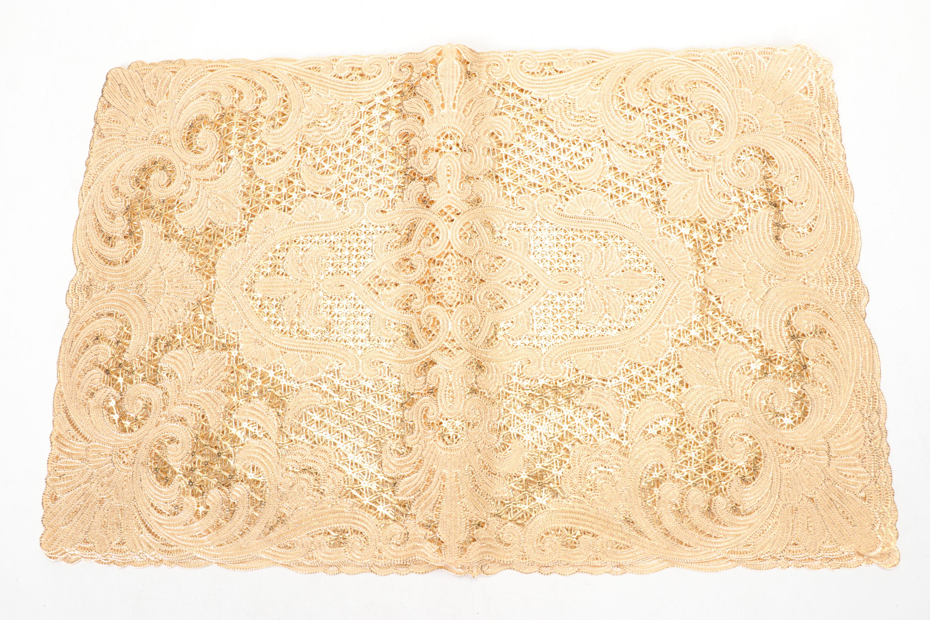 Woven Basket, Stone Coasters and Other Wooden Decor