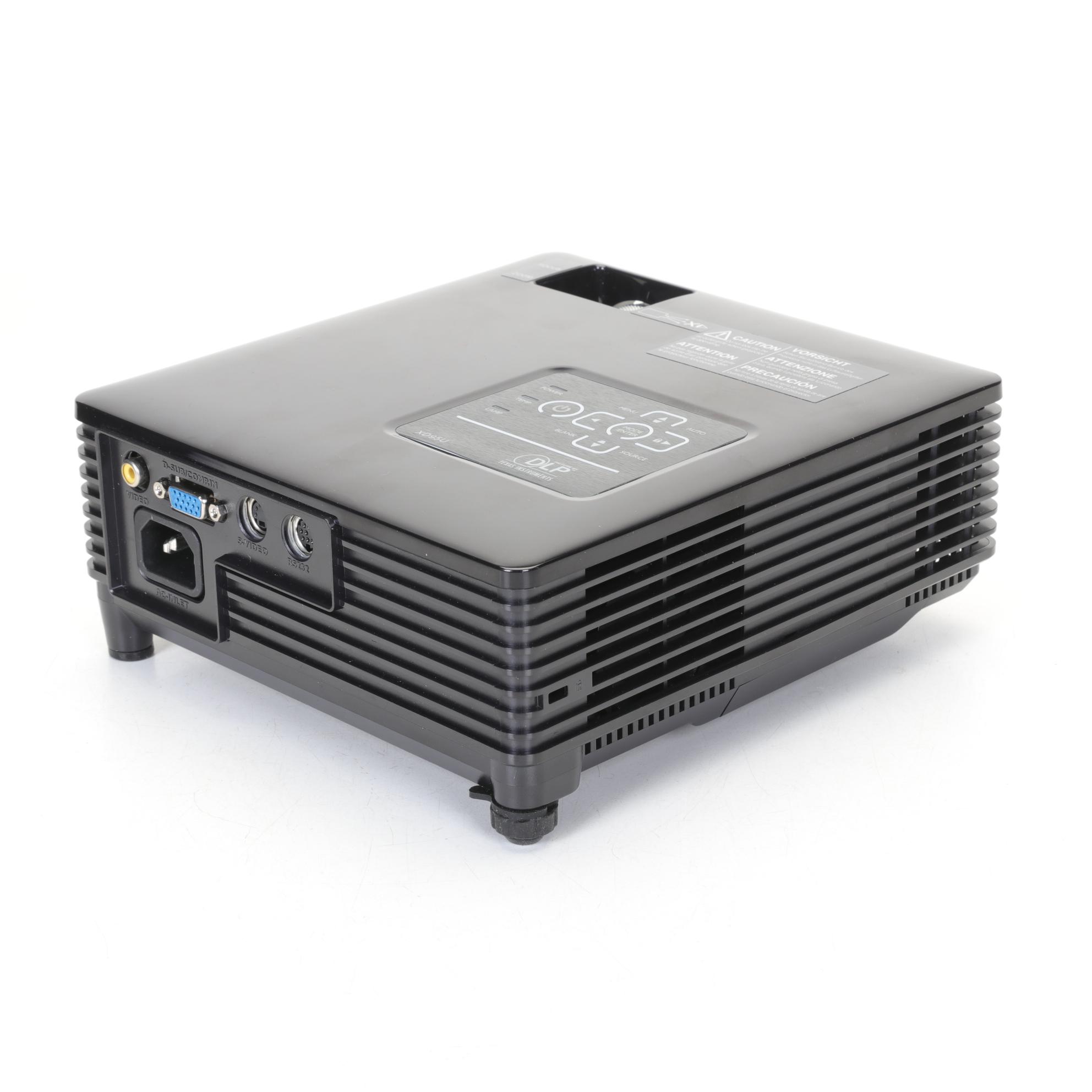 Mitsubishi Portable Projector with Sony Headphones and Other Accessories