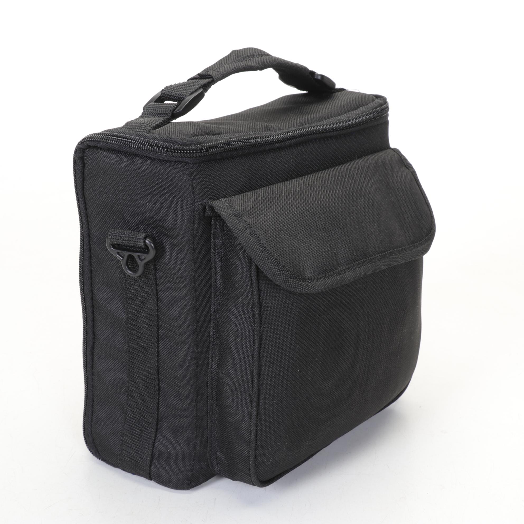 Mitsubishi Portable Projector with Sony Headphones and Other Accessories