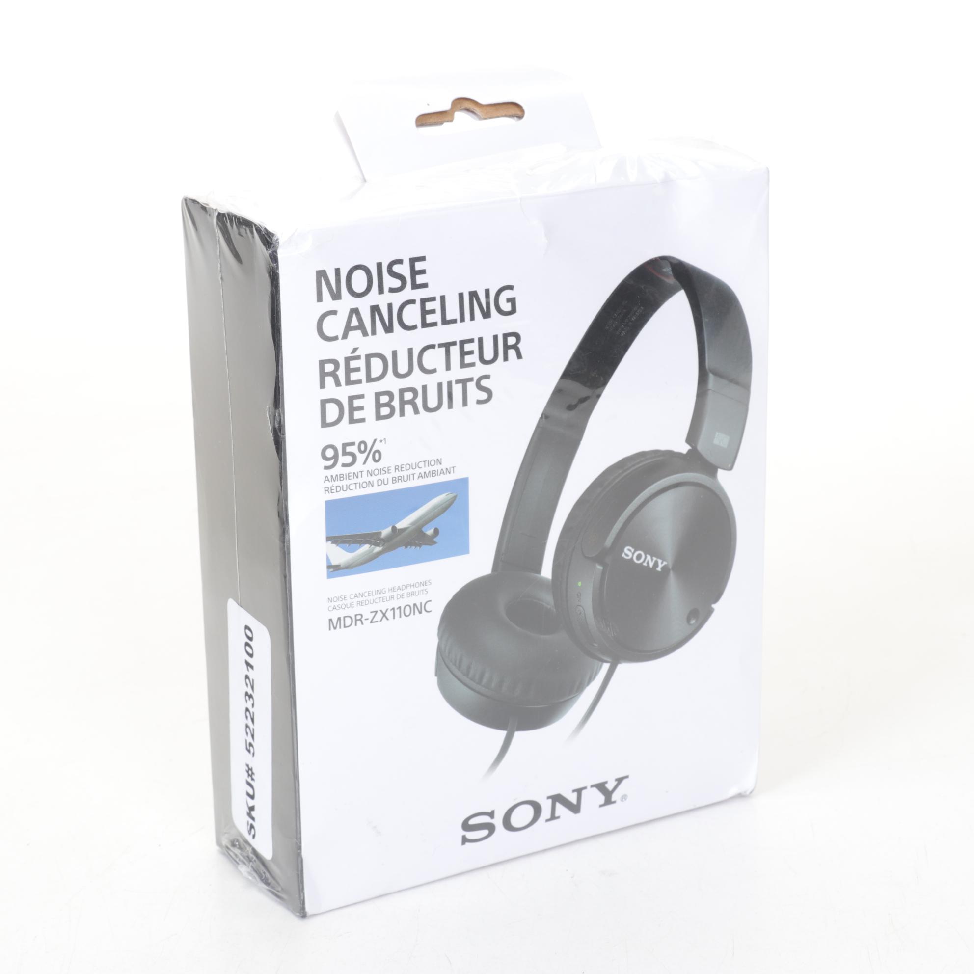 Mitsubishi Portable Projector with Sony Headphones and Other Accessories