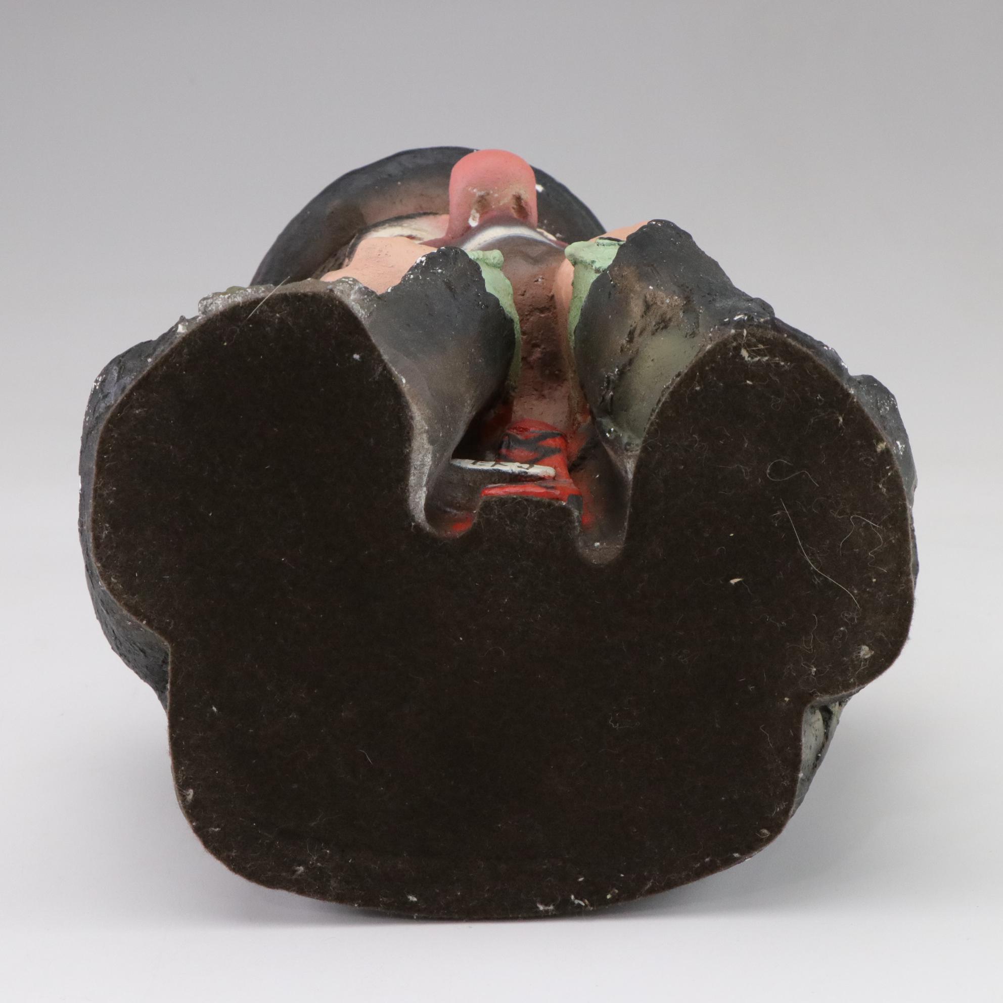 Emmett Kelly Jr. Bust, Snow Globe, and "The Putt" Statuette