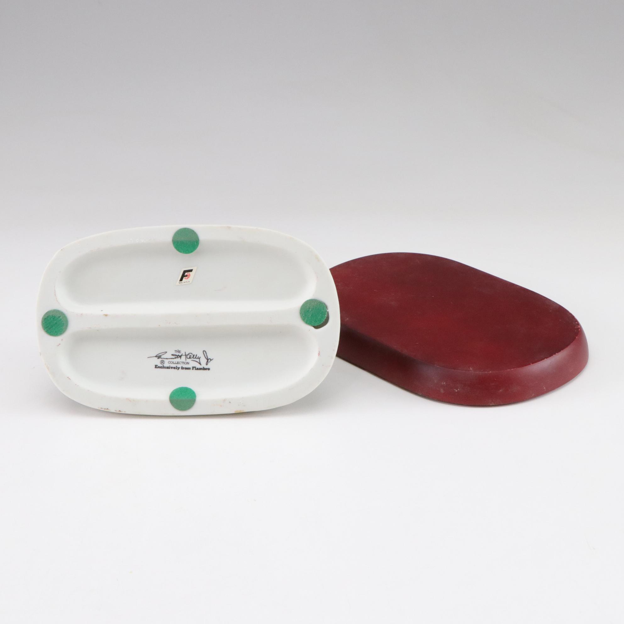 Emmett Kelly Jr. Bust, Snow Globe, and "The Putt" Statuette