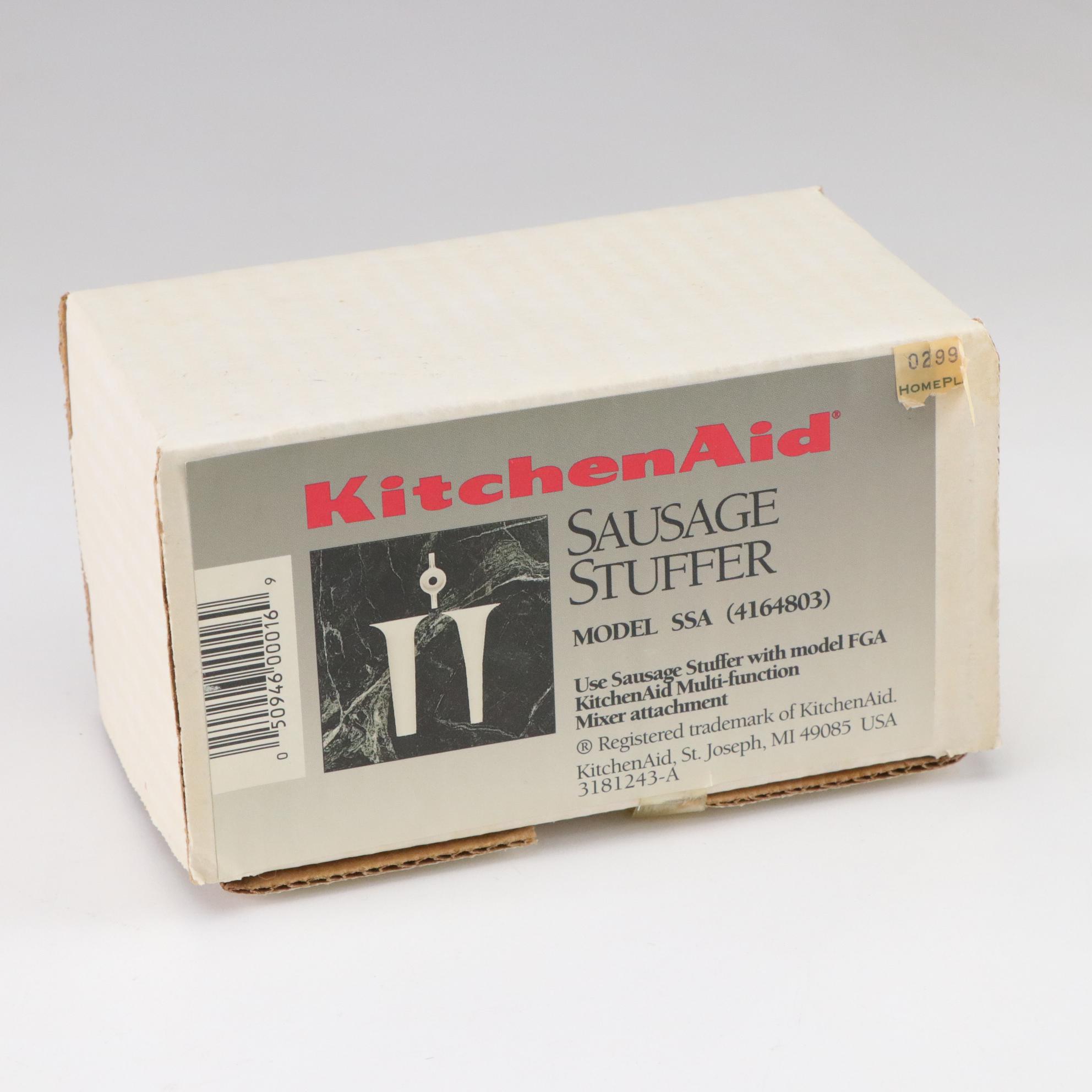 KitchenAid Heavy Duty Mixer with Food Grinder, Pasta Maker, and Sausage Stuffer