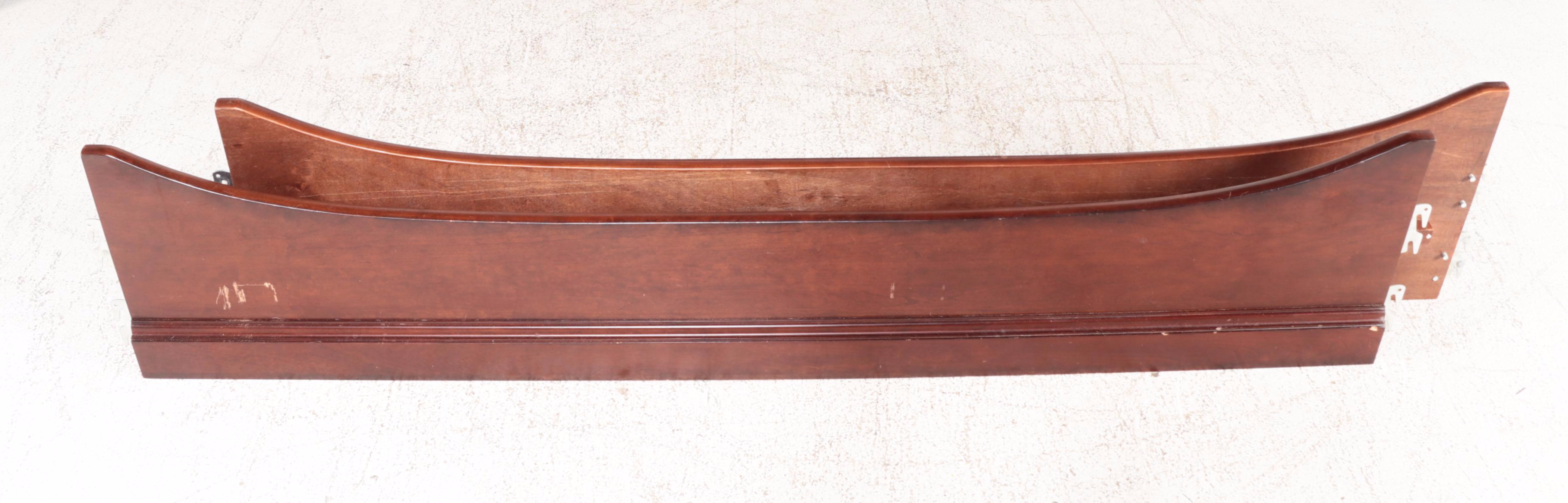 Pennsylvania House Louis Philippe Style Cherry Queen Sleigh Bed & Nightstand