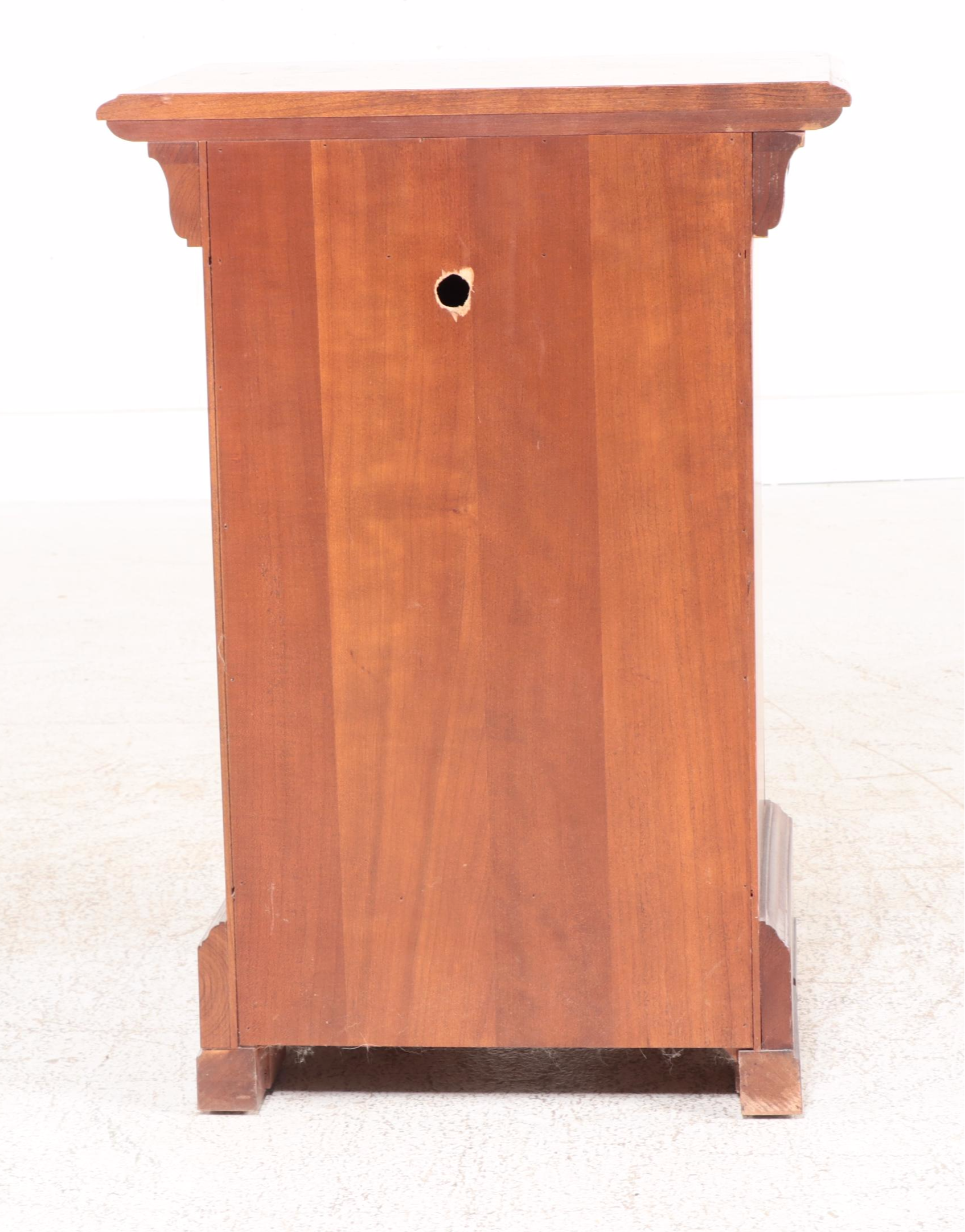 Pennsylvania House Louis Philippe Style Cherry Queen Sleigh Bed & Nightstand