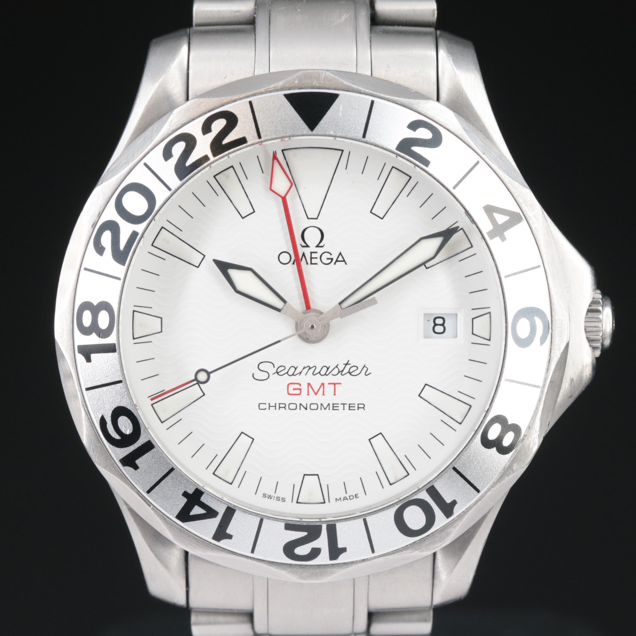 Omega Seamaster 300M GMT "Great White" Watch