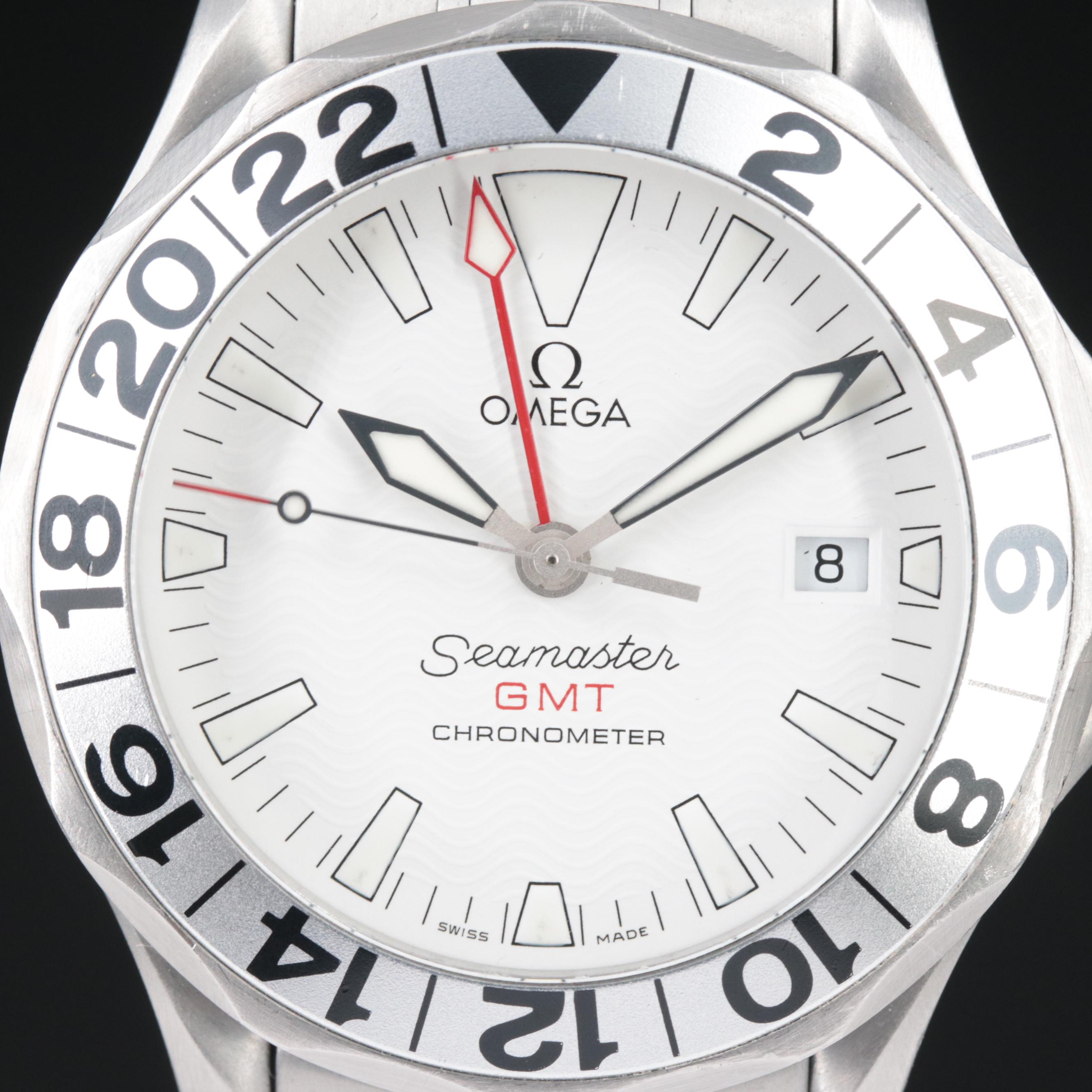 Omega Seamaster 300M GMT "Great White" Watch