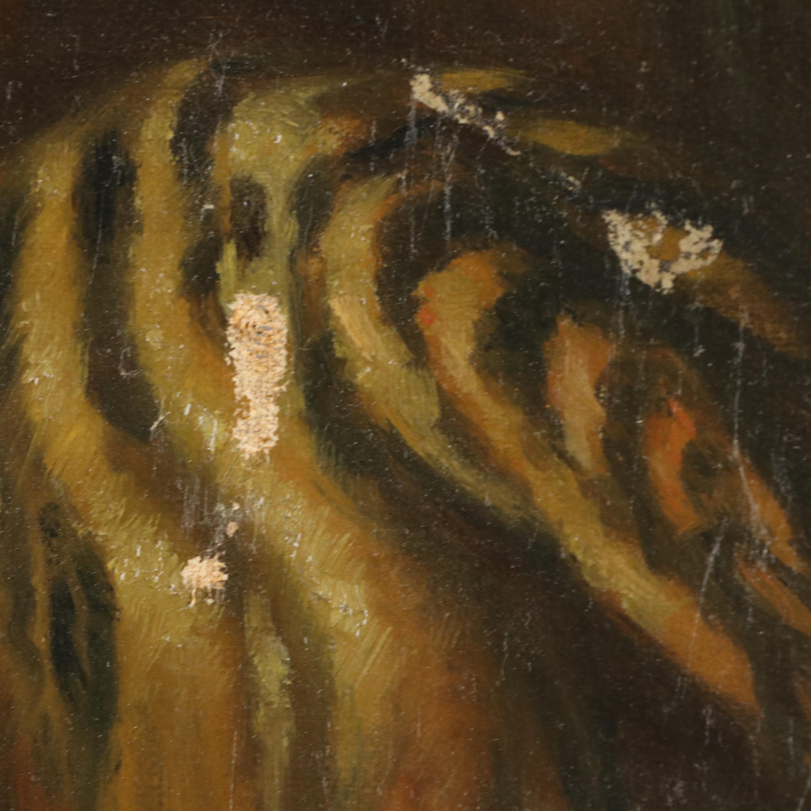 Oil Painting After Peter Paul Rubens "The Four Continents"