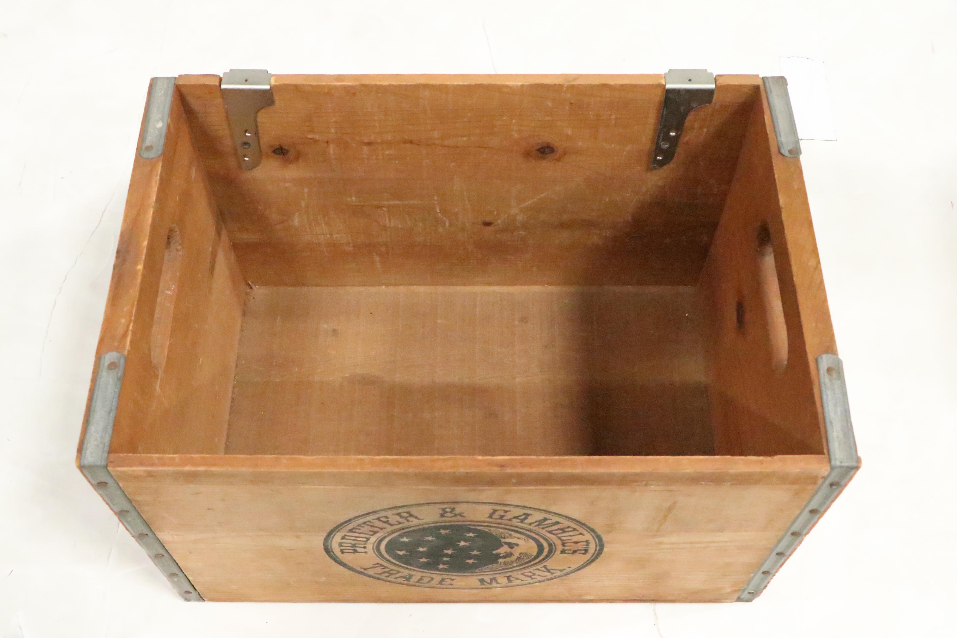 Peterboro Basket Co. "Ivory Soap" Wicker Basket and More Procter & Gamble Décor