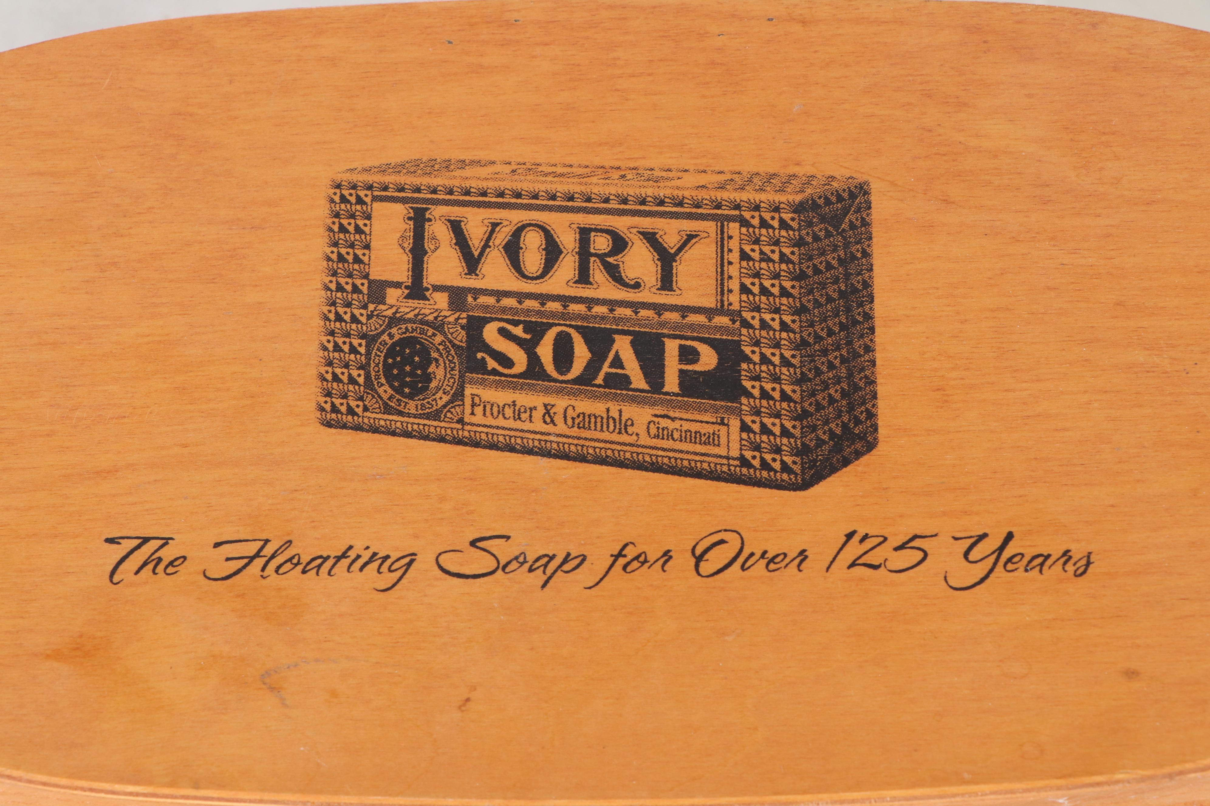 Peterboro Basket Co. "Ivory Soap" Wicker Basket and More Procter & Gamble Décor