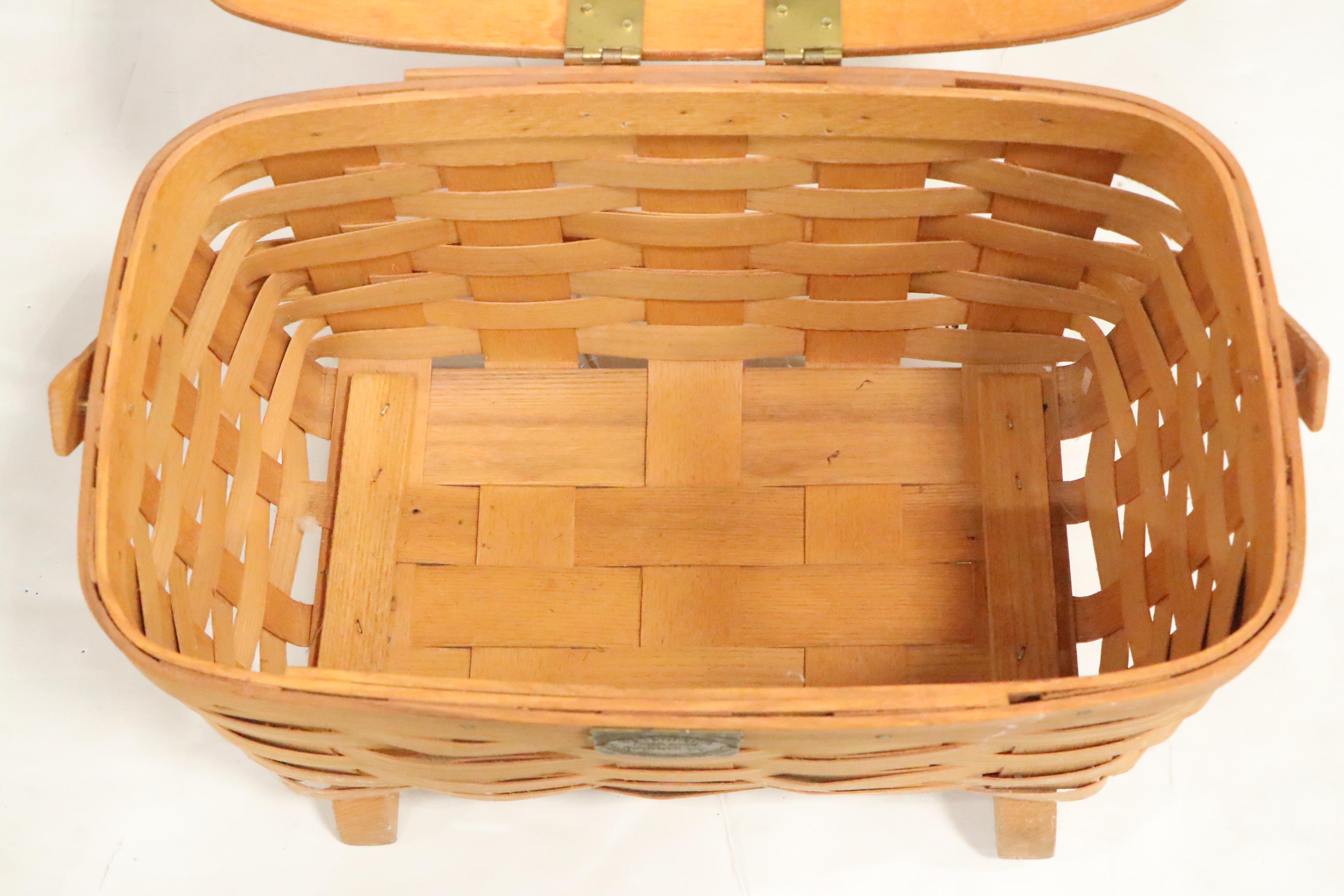 Peterboro Basket Co. "Ivory Soap" Wicker Basket and More Procter & Gamble Décor