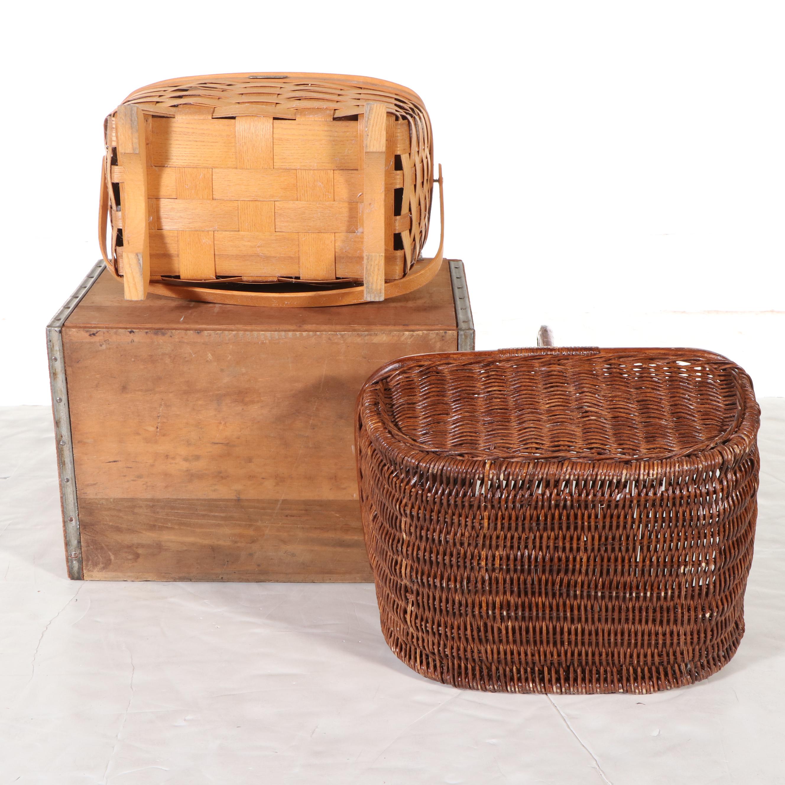 Peterboro Basket Co. "Ivory Soap" Wicker Basket and More Procter & Gamble Décor