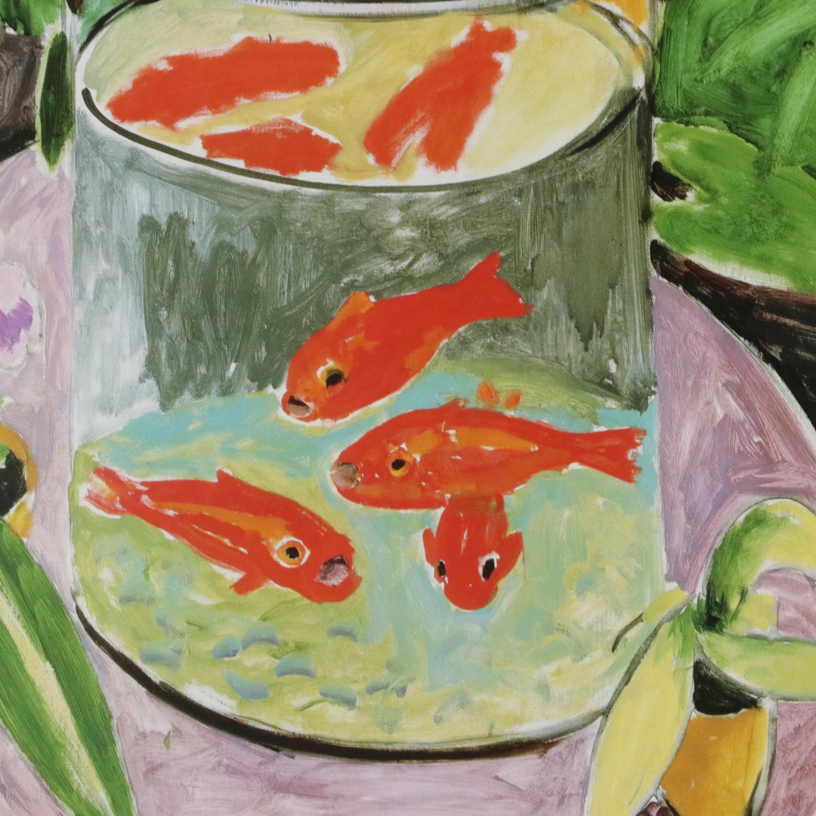 Offset Lithograph Exhibition Posters After Henri Matisse and David Hockney