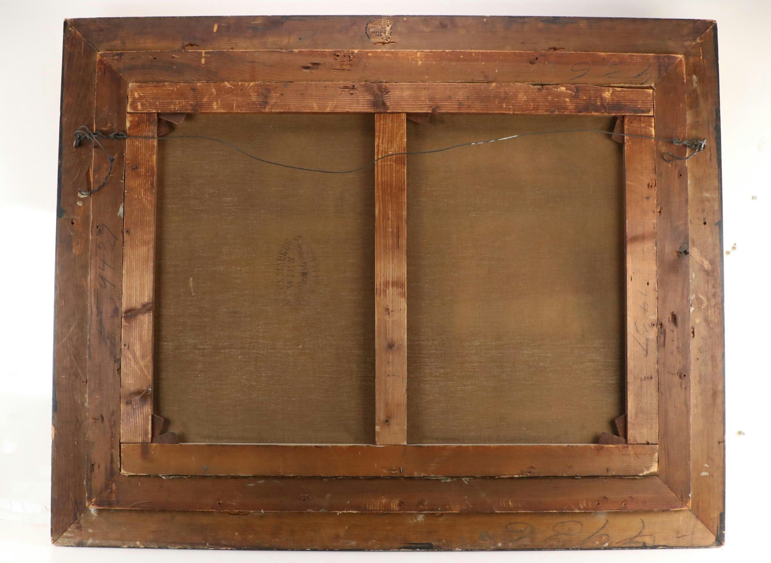 Oil Painting After Peter Paul Rubens "The Four Continents"