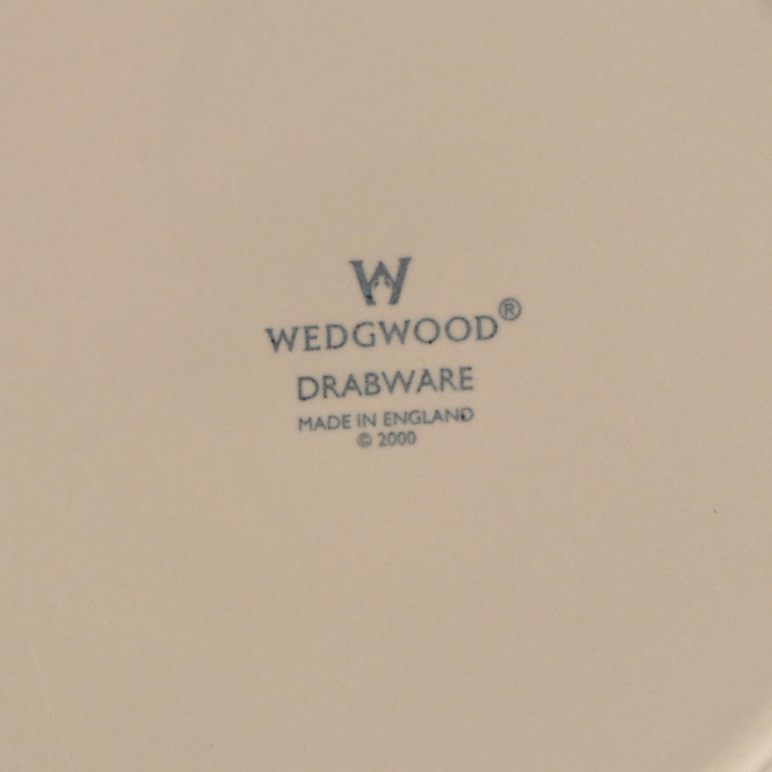 Wedgwood "Drabware" Coffee Pot, Pitcher, Cups, Bowls and More, 1999–2000