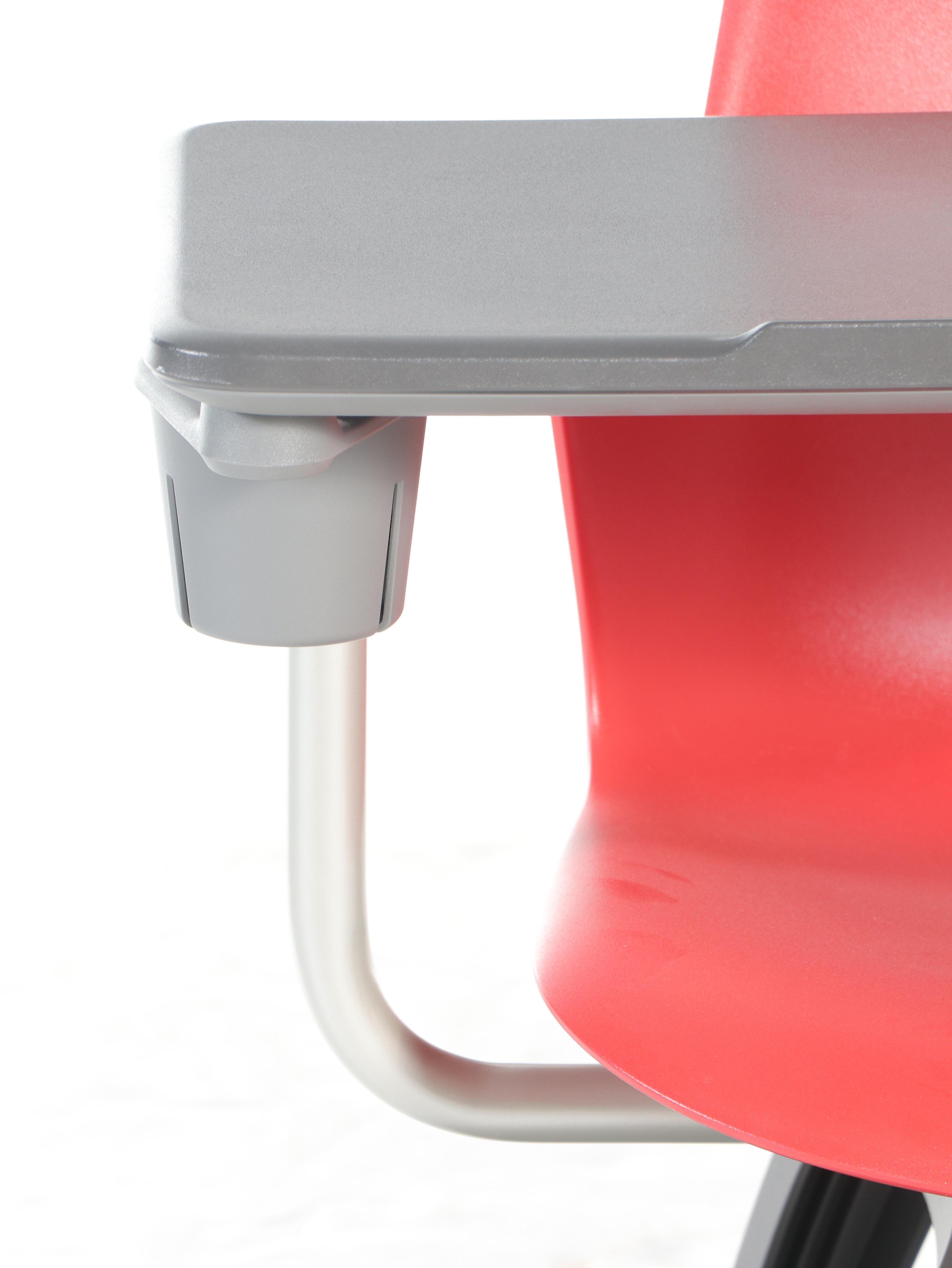 Two Steelcase Node Classroom Seating & Mobile Tablet Arm Chairs