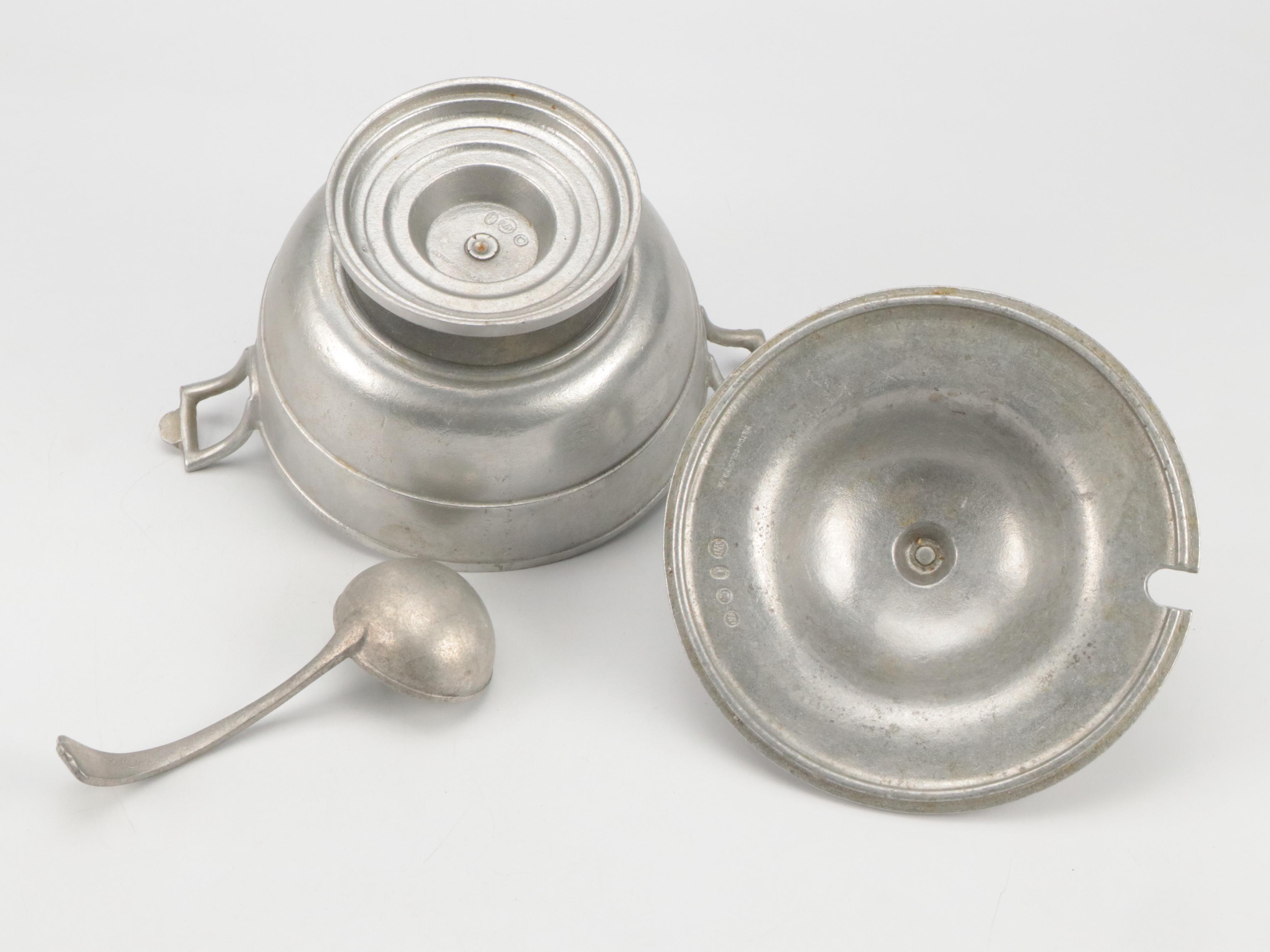 Wilton "Plough Tavern" Armetale Pedestal Tureen and More Table Accessories