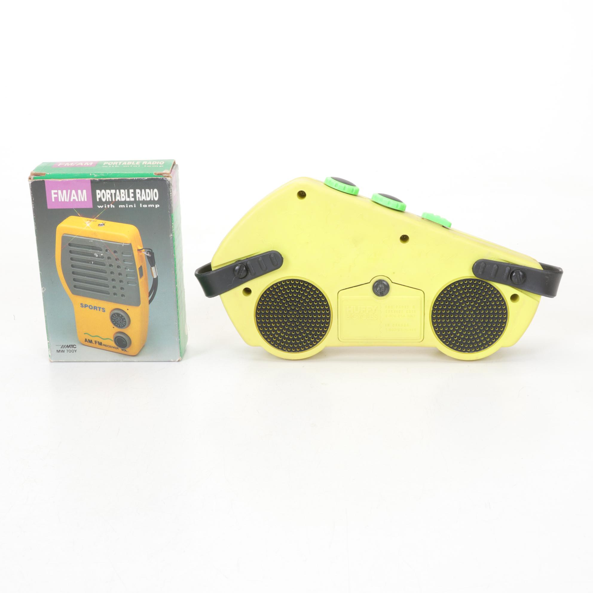 Portable Transistor Radios by General Electric, Panasonic and Others