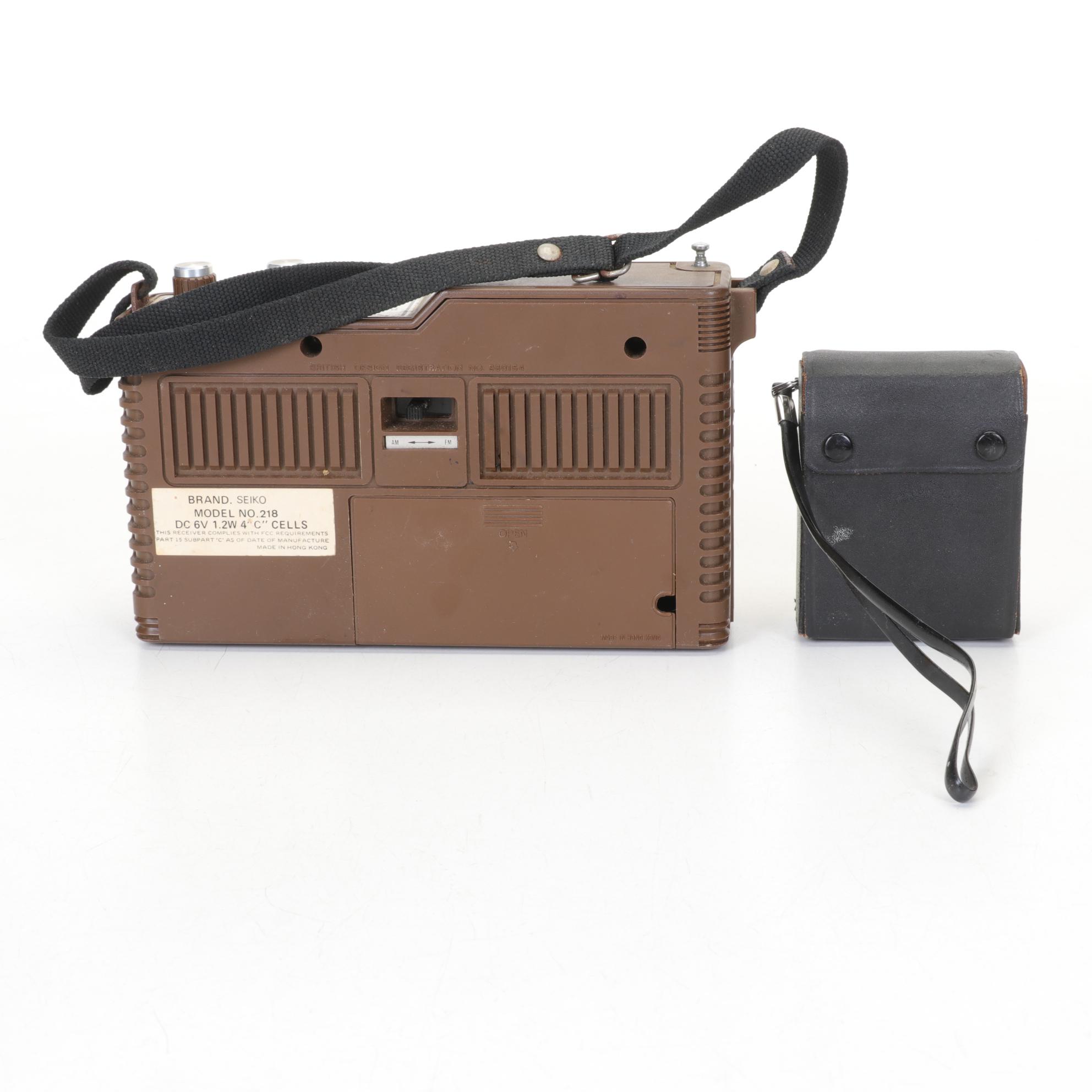 Portable Transistor Radios by General Electric, Panasonic and Others