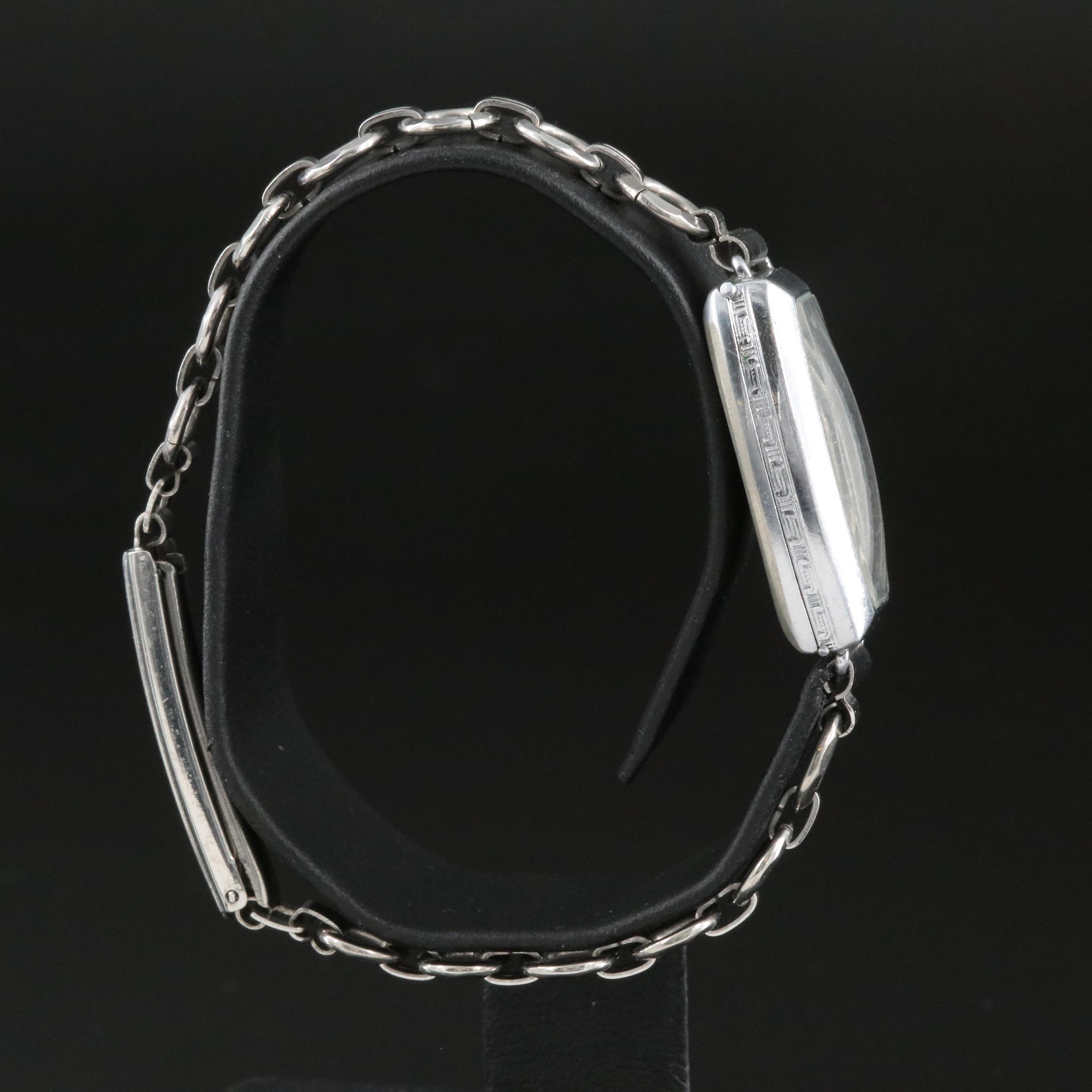 Vintage Rolex Tonneau Shape, Snowite, Hinged Case Watch