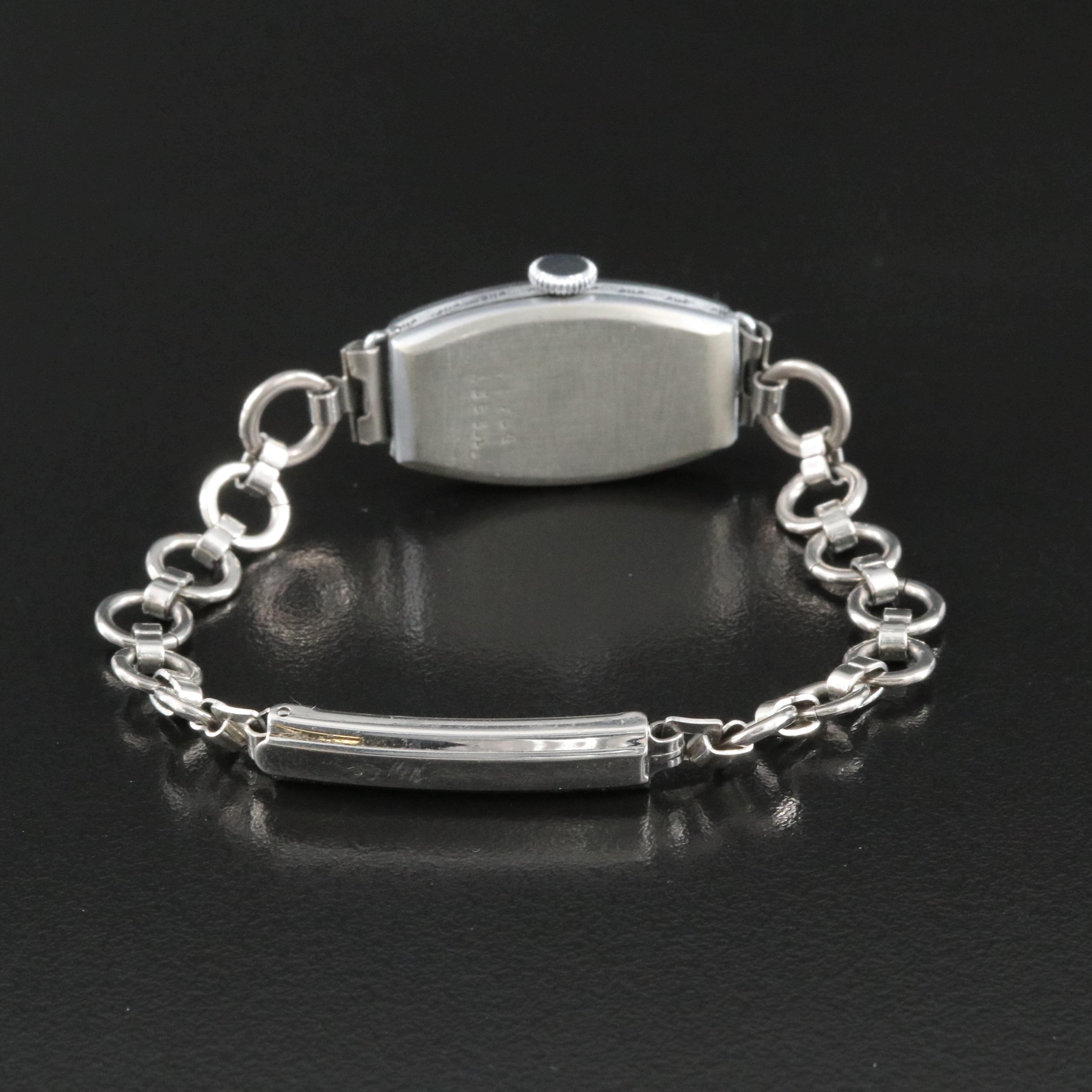 Vintage Rolex Tonneau Shape, Snowite, Hinged Case Watch